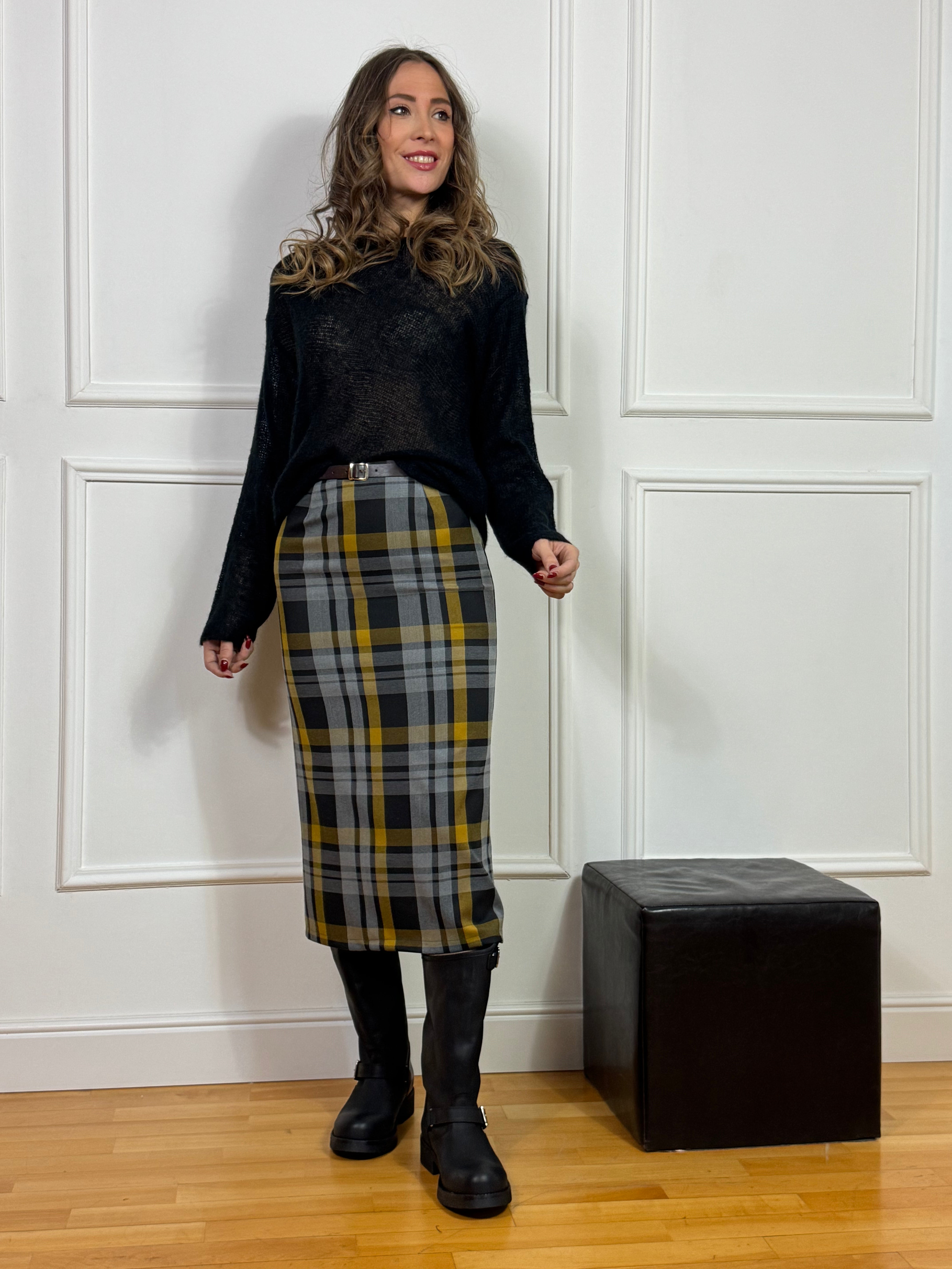 Gonna SCOZZESE Kontatto DRITTA