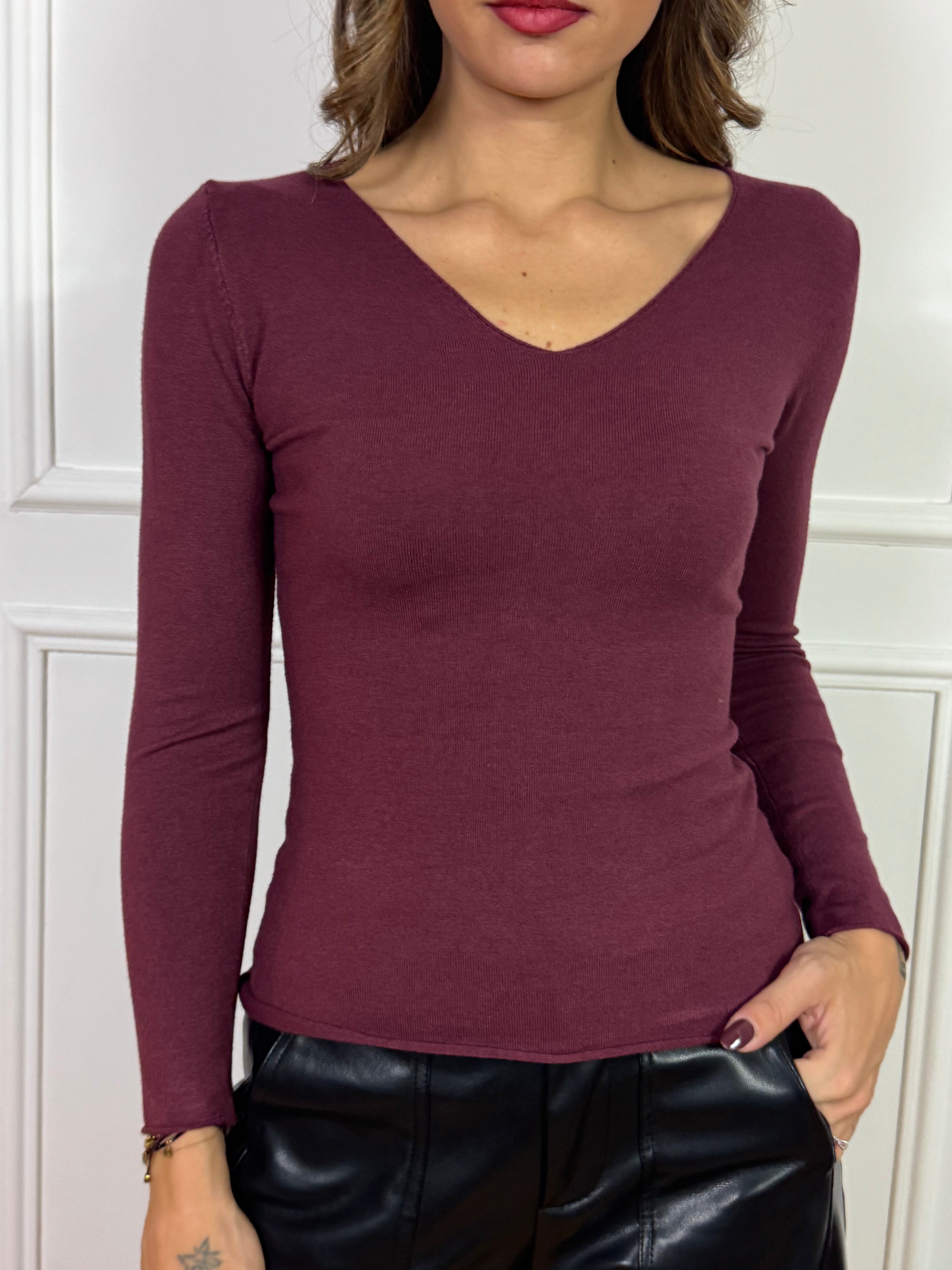 Maglia sottile Susy Mix SCOLLO V