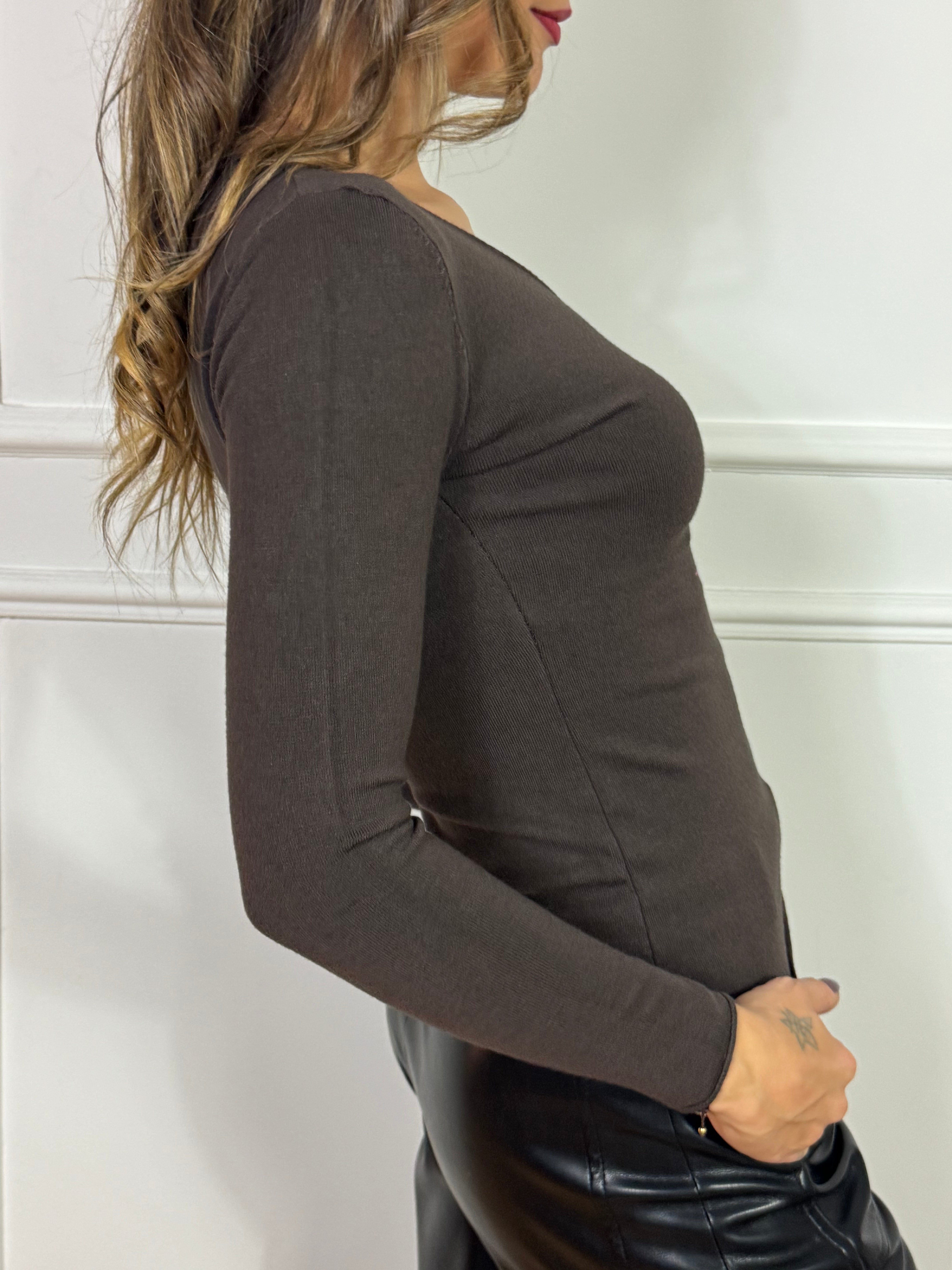 Maglia sottile Susy Mix SCOLLO V