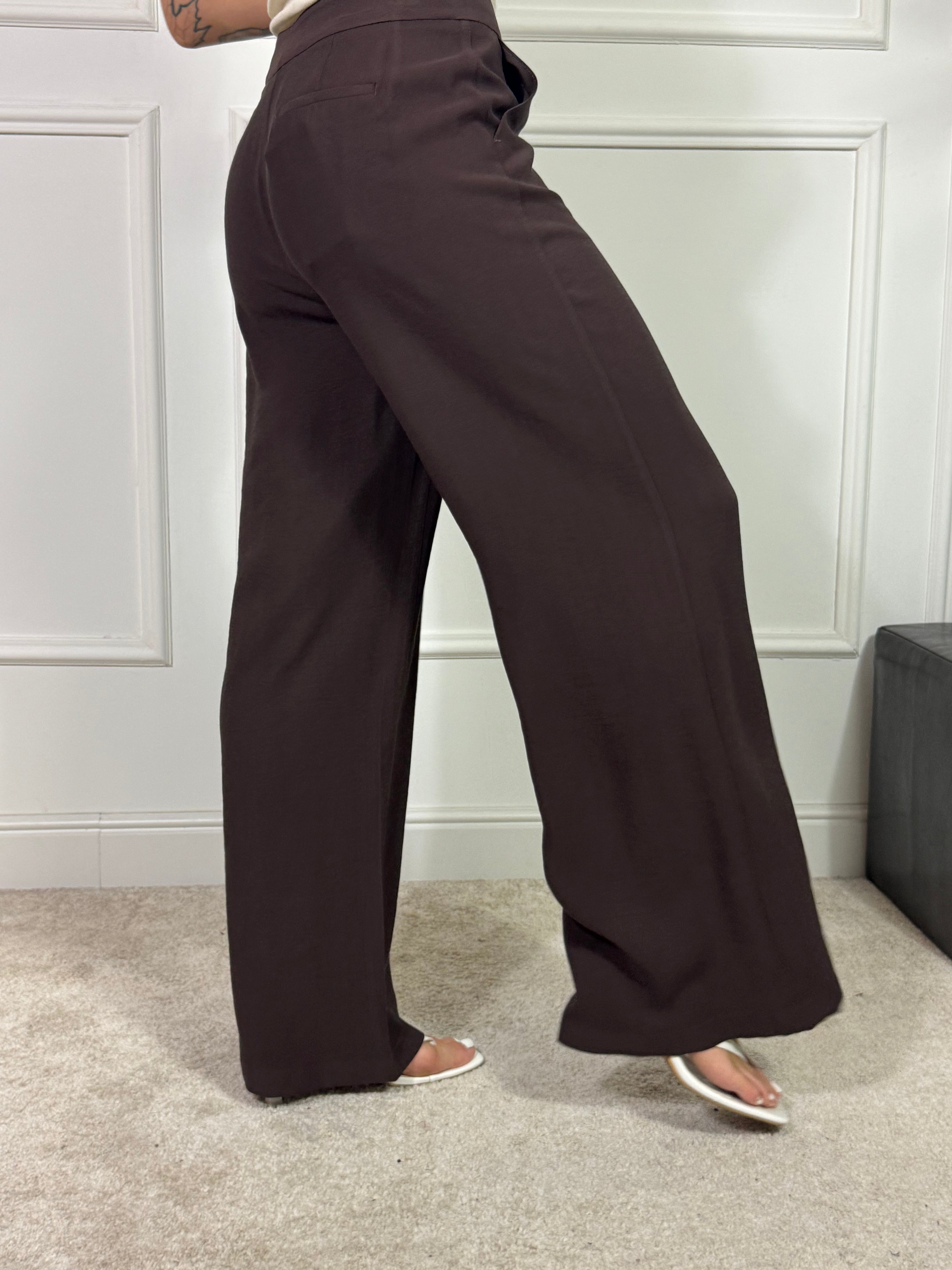 Pantalone ampio Kikisix in misto cotone
