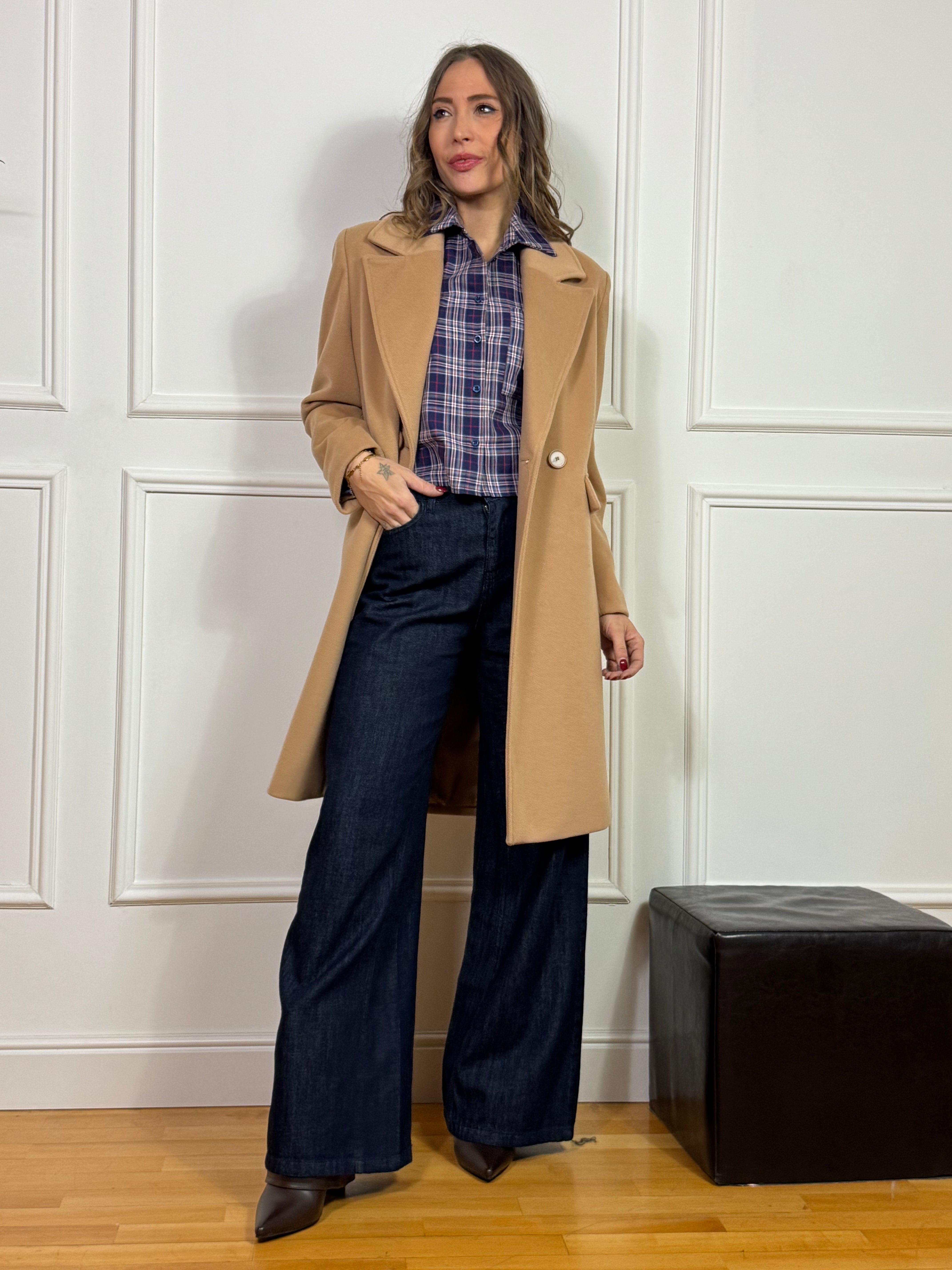 Cappotto doppiopetto KONTATTO