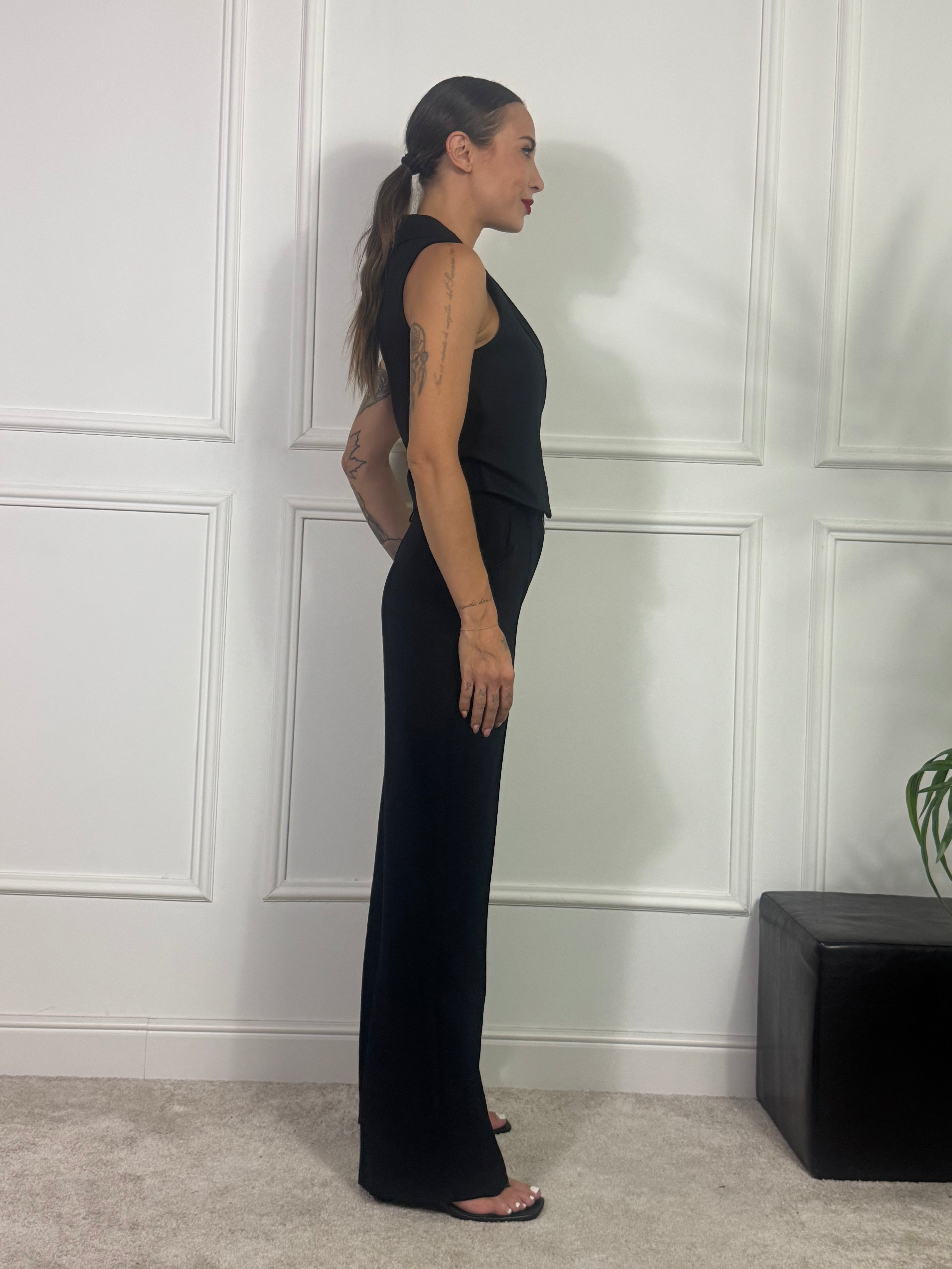 Pantalone FLARED Susy Mix NERVINA PIEGA A VISTA