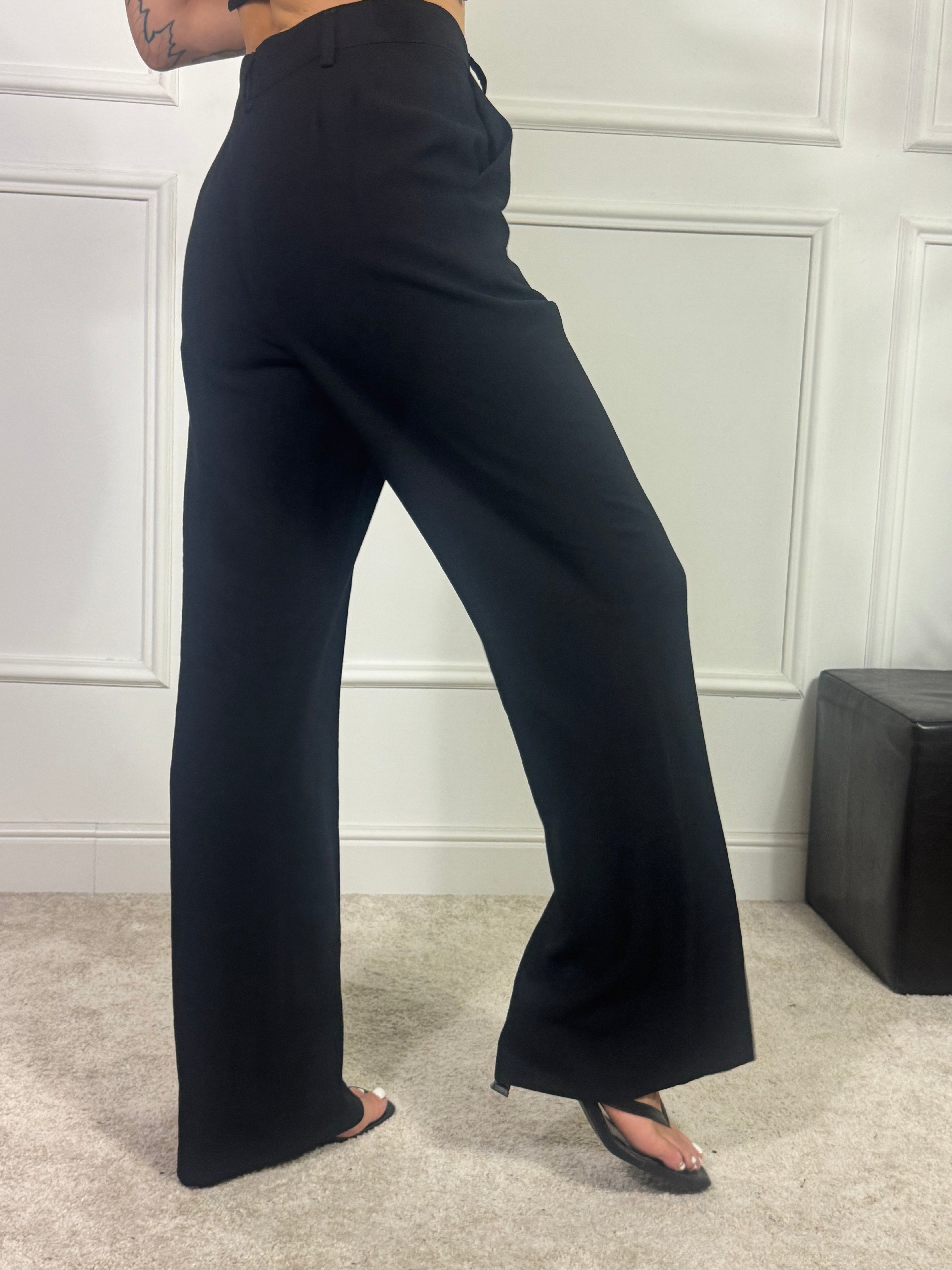 Pantalone FLARED Susy Mix NERVINA PIEGA A VISTA