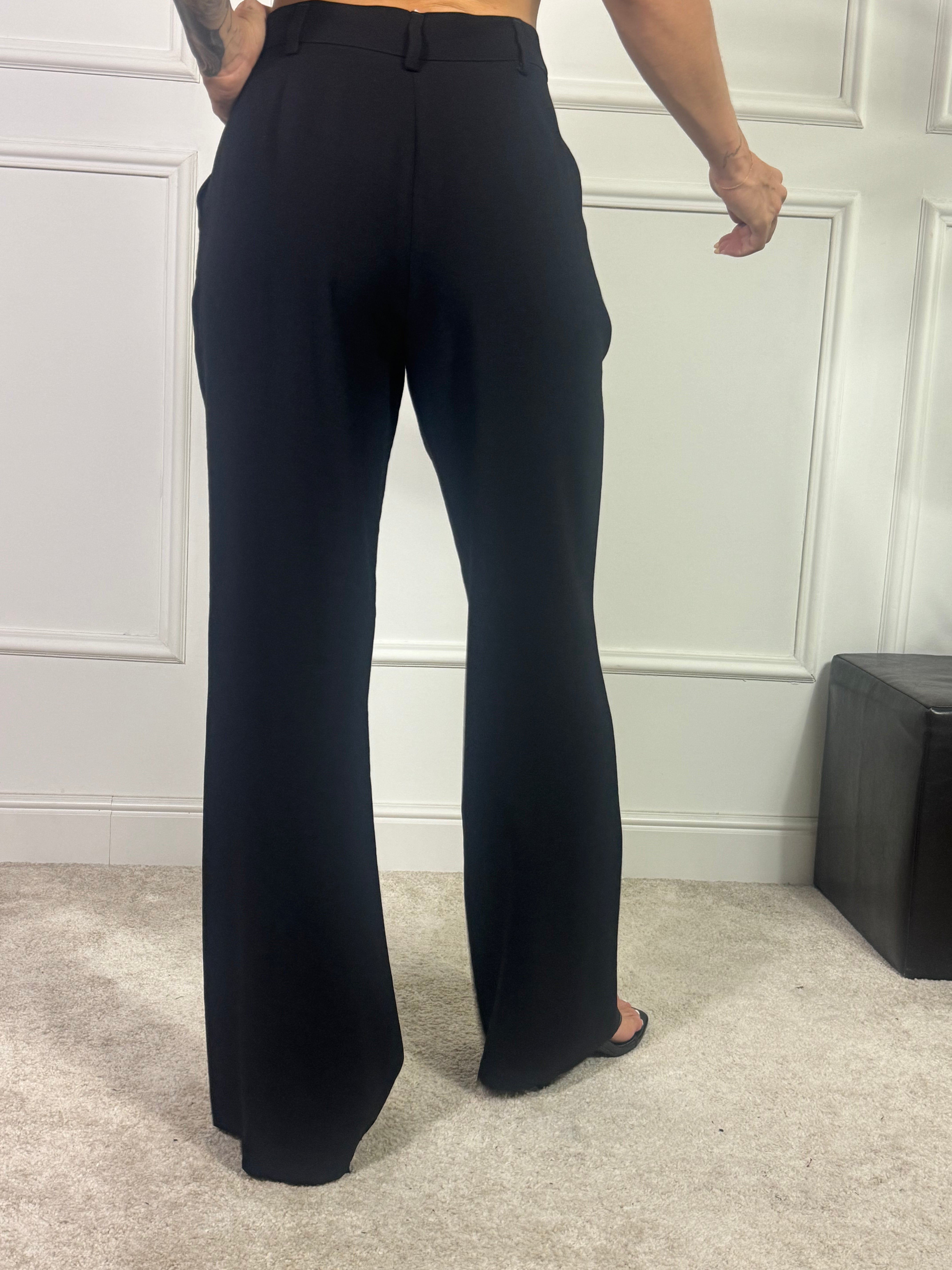 Pantalone FLARED Susy Mix NERVINA PIEGA A VISTA