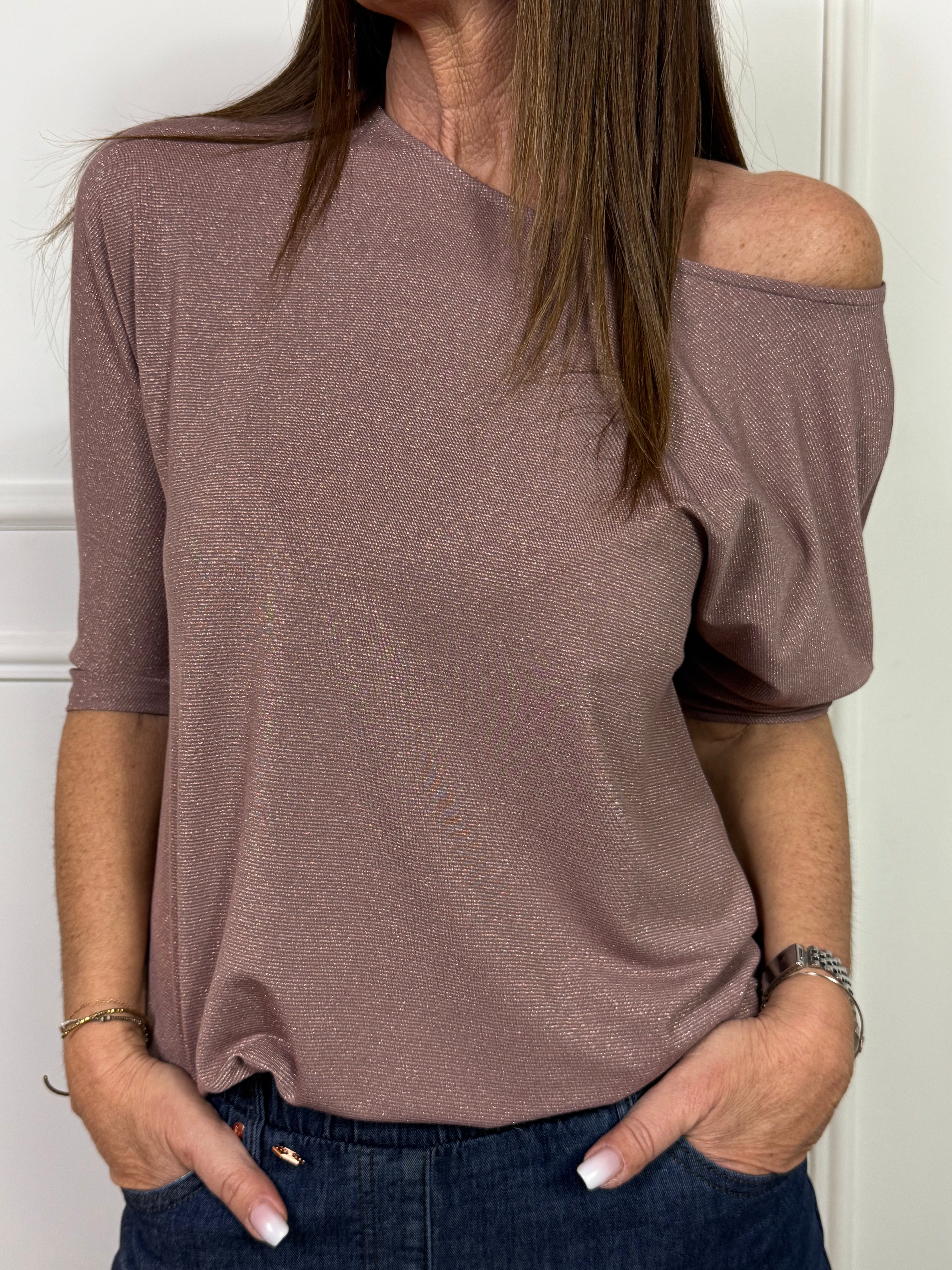 Maglia in lurex Ragno ART. DS38TX