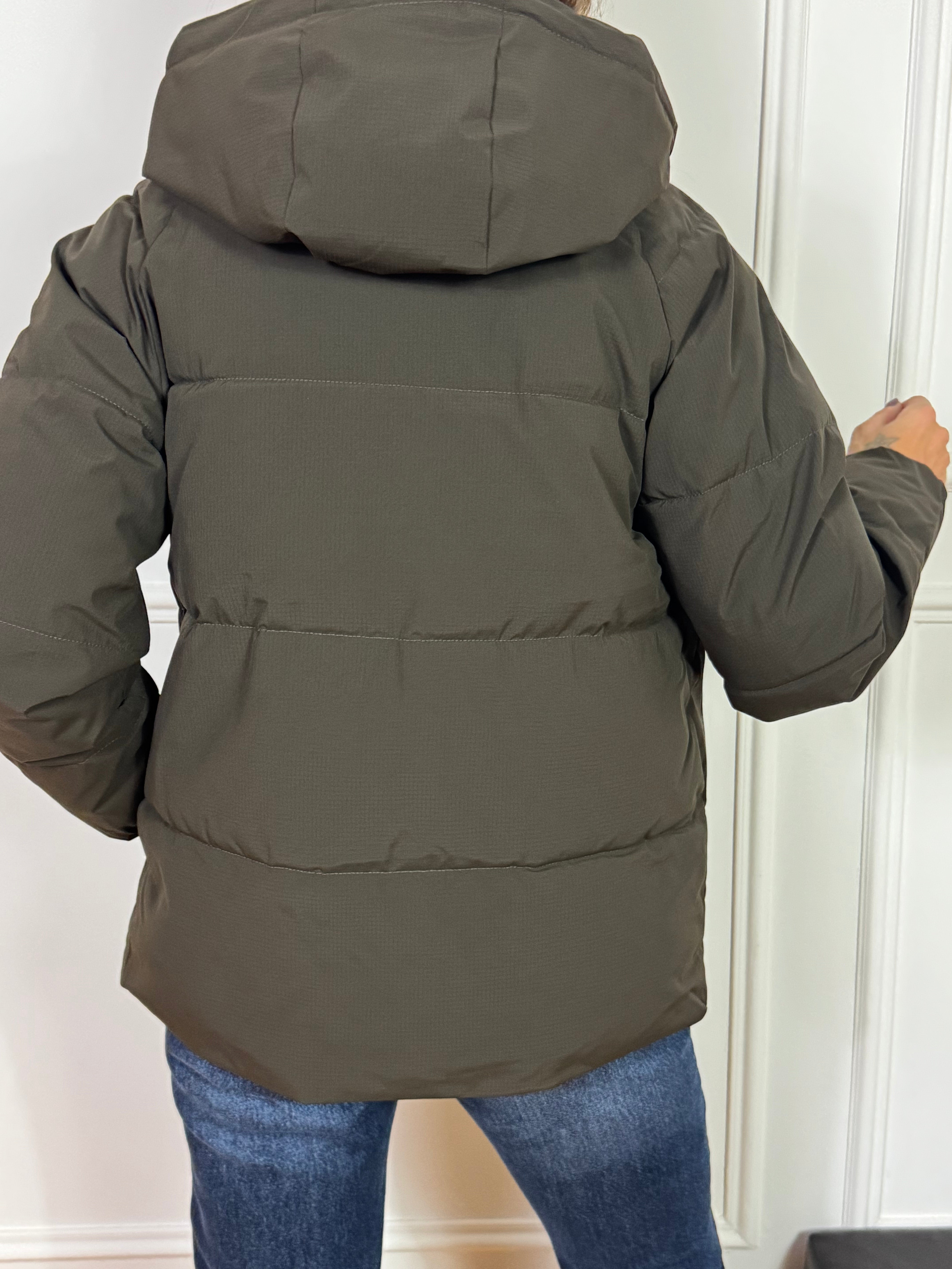 Giacca piumino GLOBAL PUFFER JJXX con CAPPUCCIO