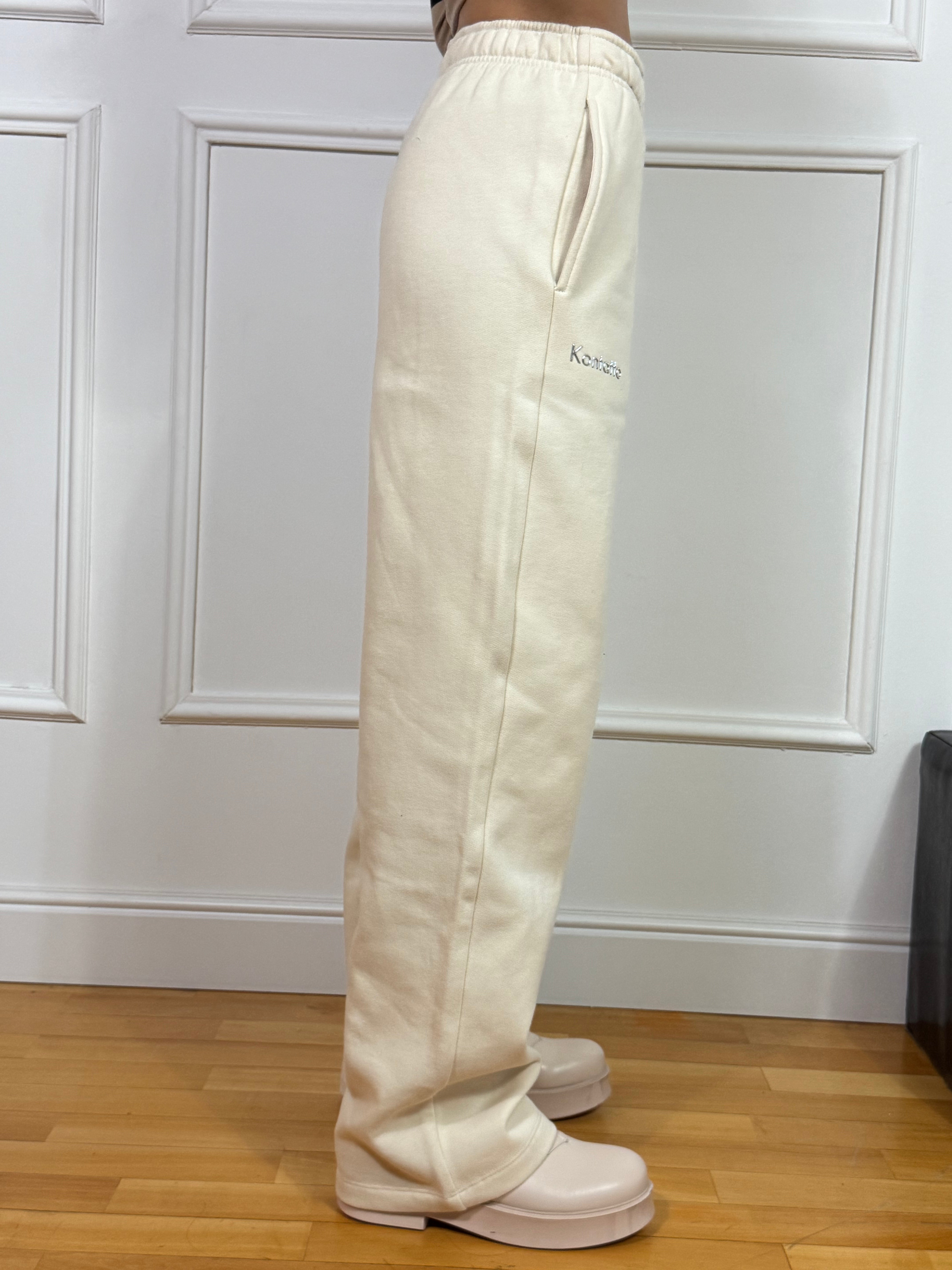 Pantalone tuta gamba dritta Kontatto