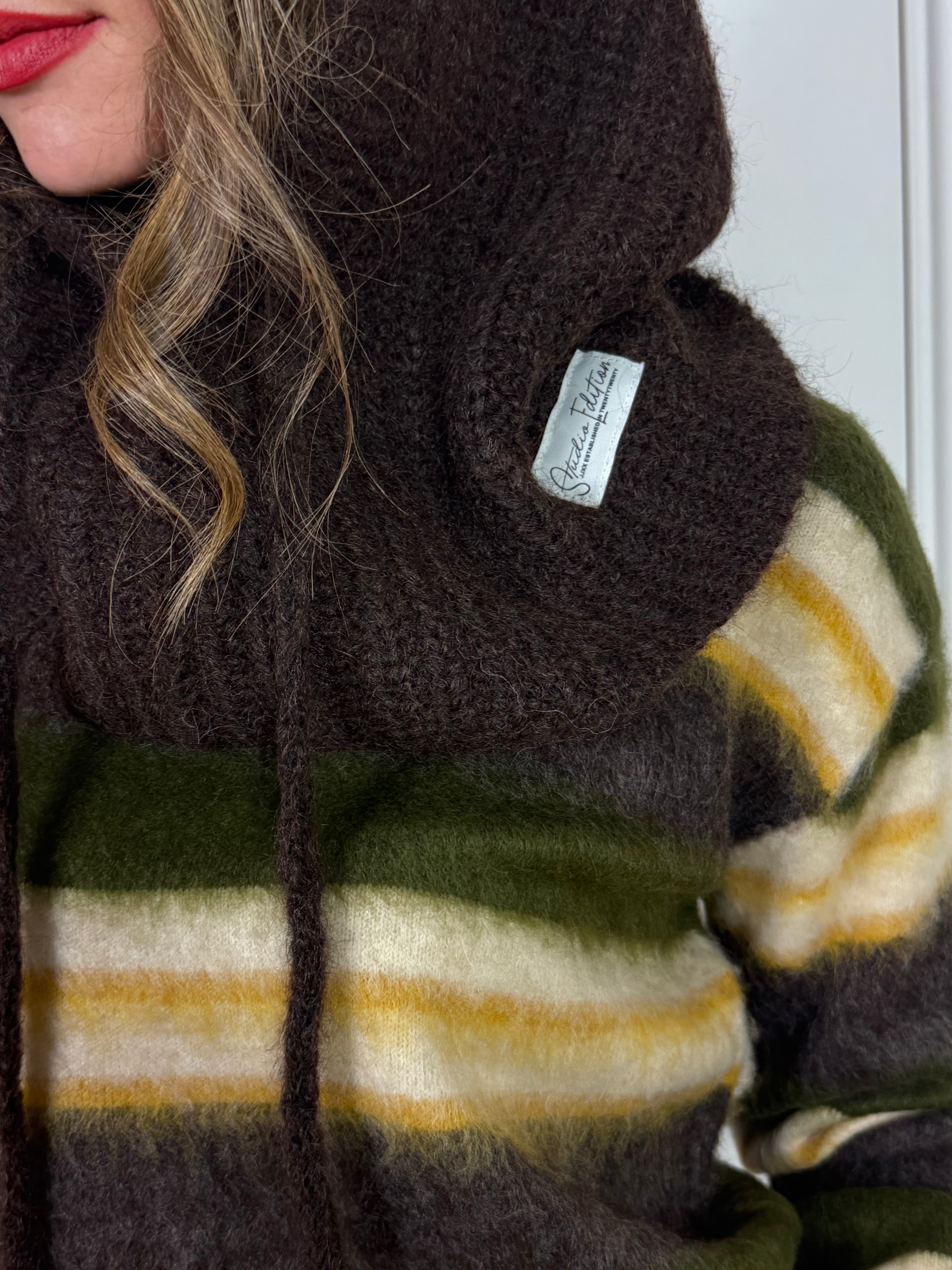 Cappuccio Balaclava JJXX modello - KATHERINE KNITTED