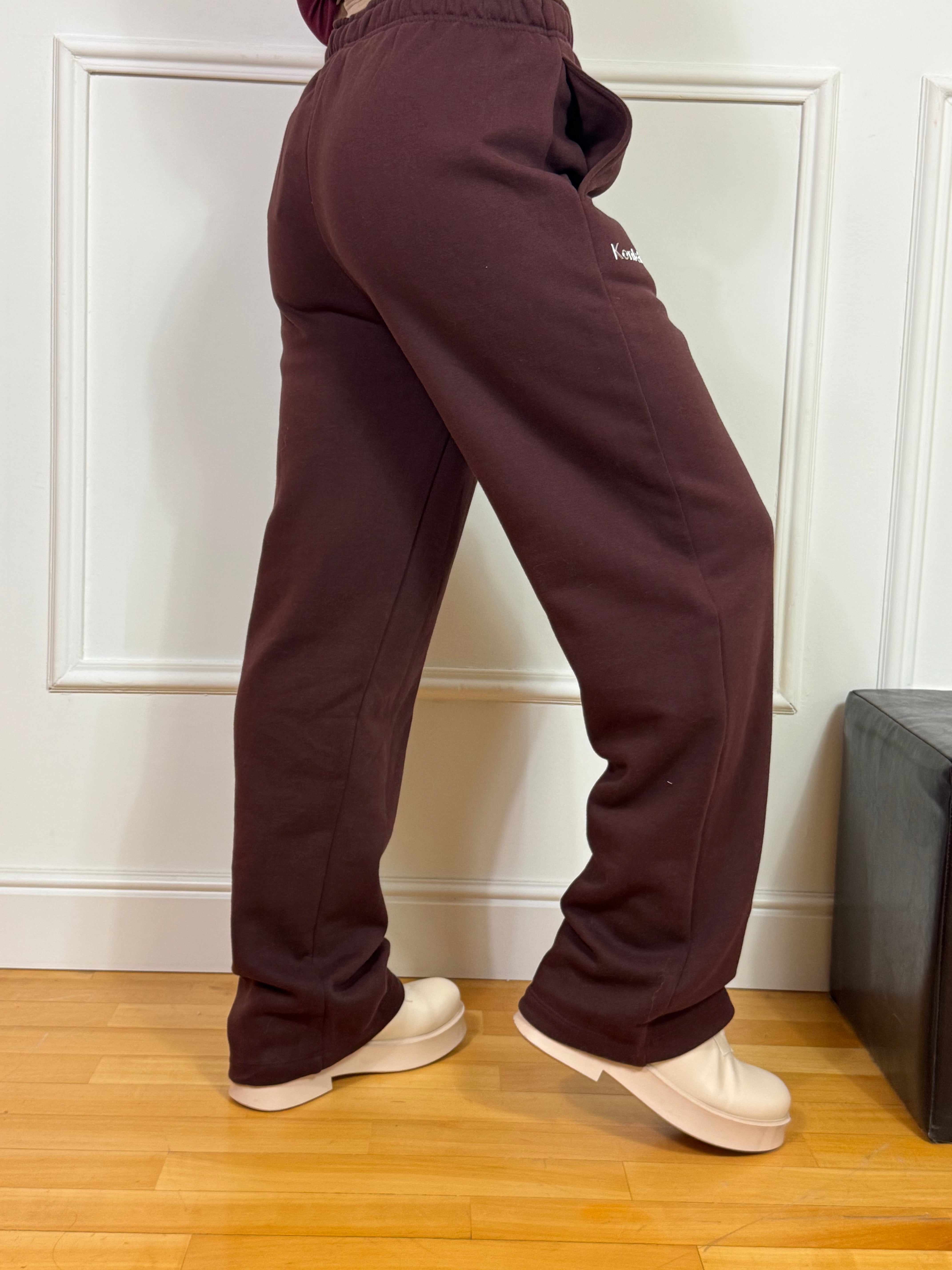 Pantalone tuta gamba dritta Kontatto