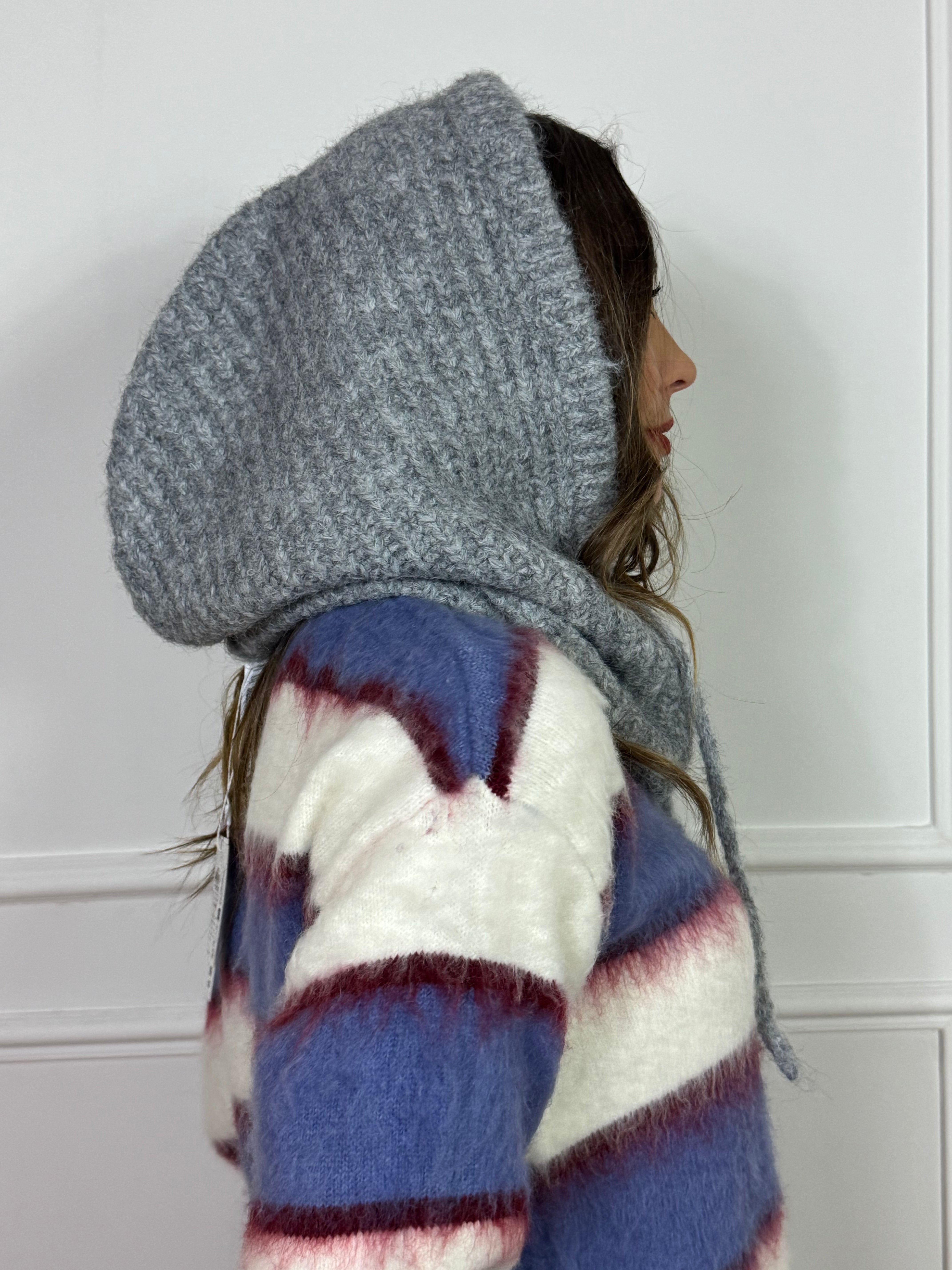 Cappuccio Balaclava JJXX modello - KATHERINE KNITTED