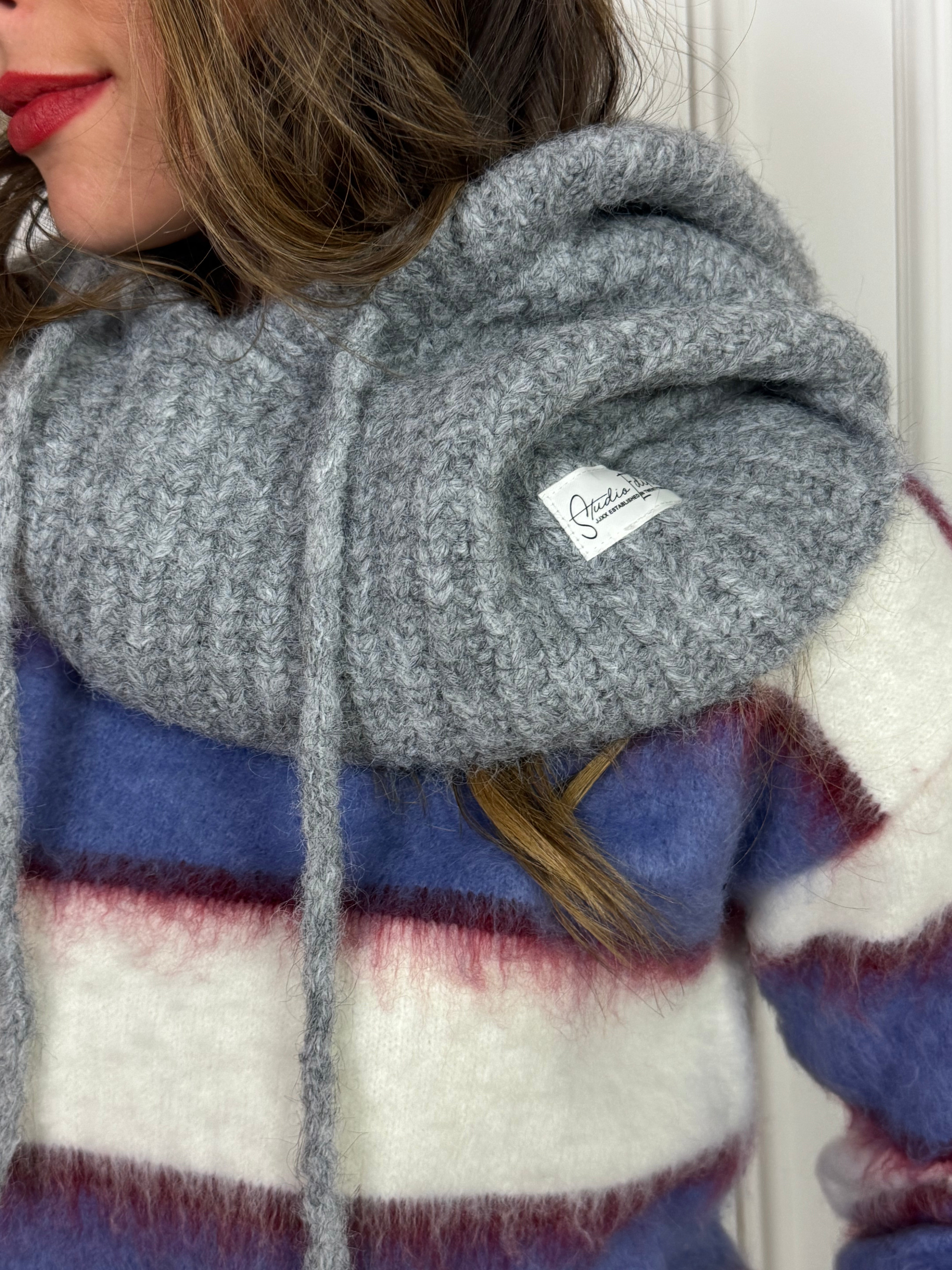 Cappuccio Balaclava JJXX modello - KATHERINE KNITTED