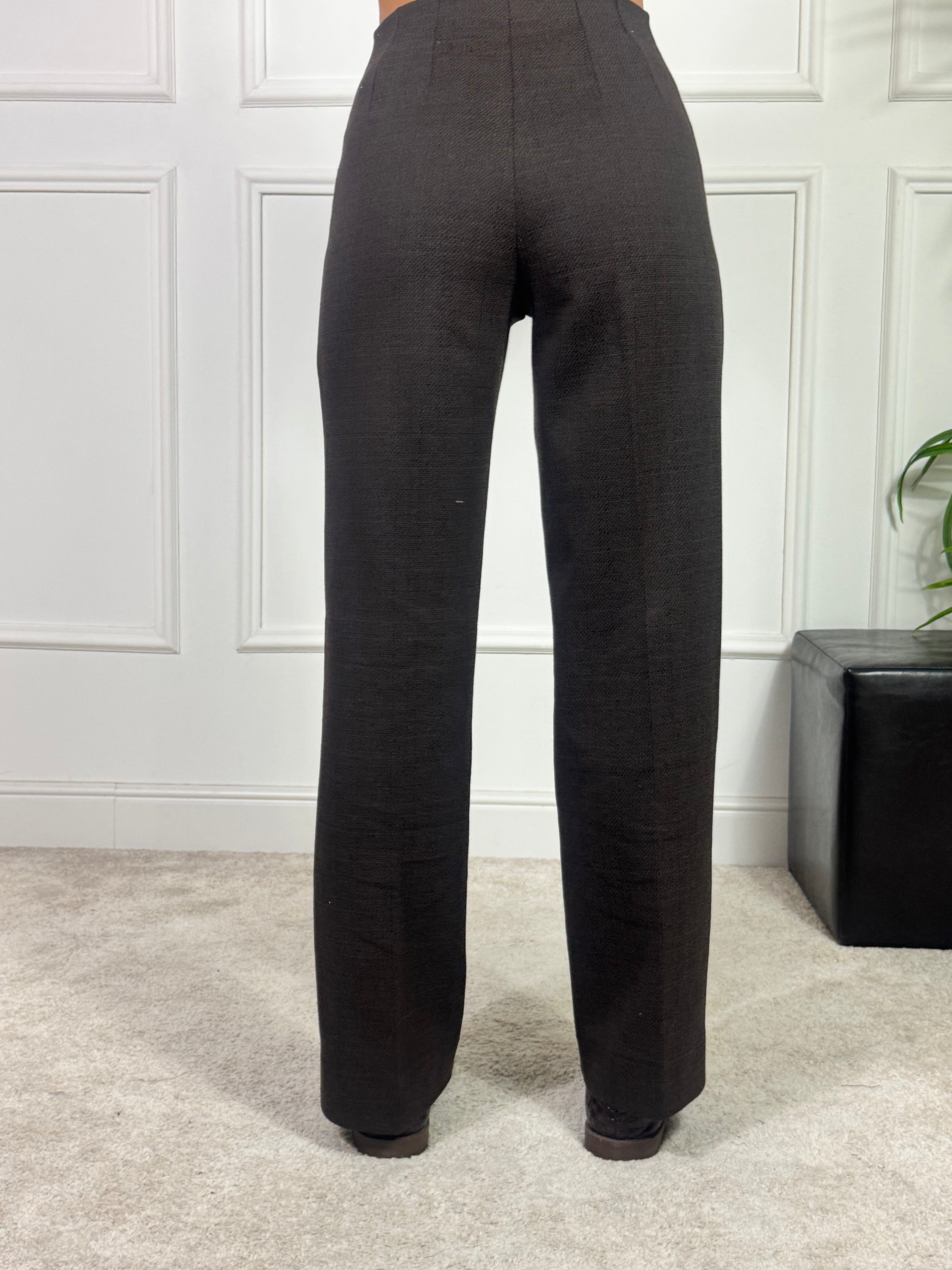 PANTALONE WIDE Ragno JACQUARD TEXTURE MELANGE