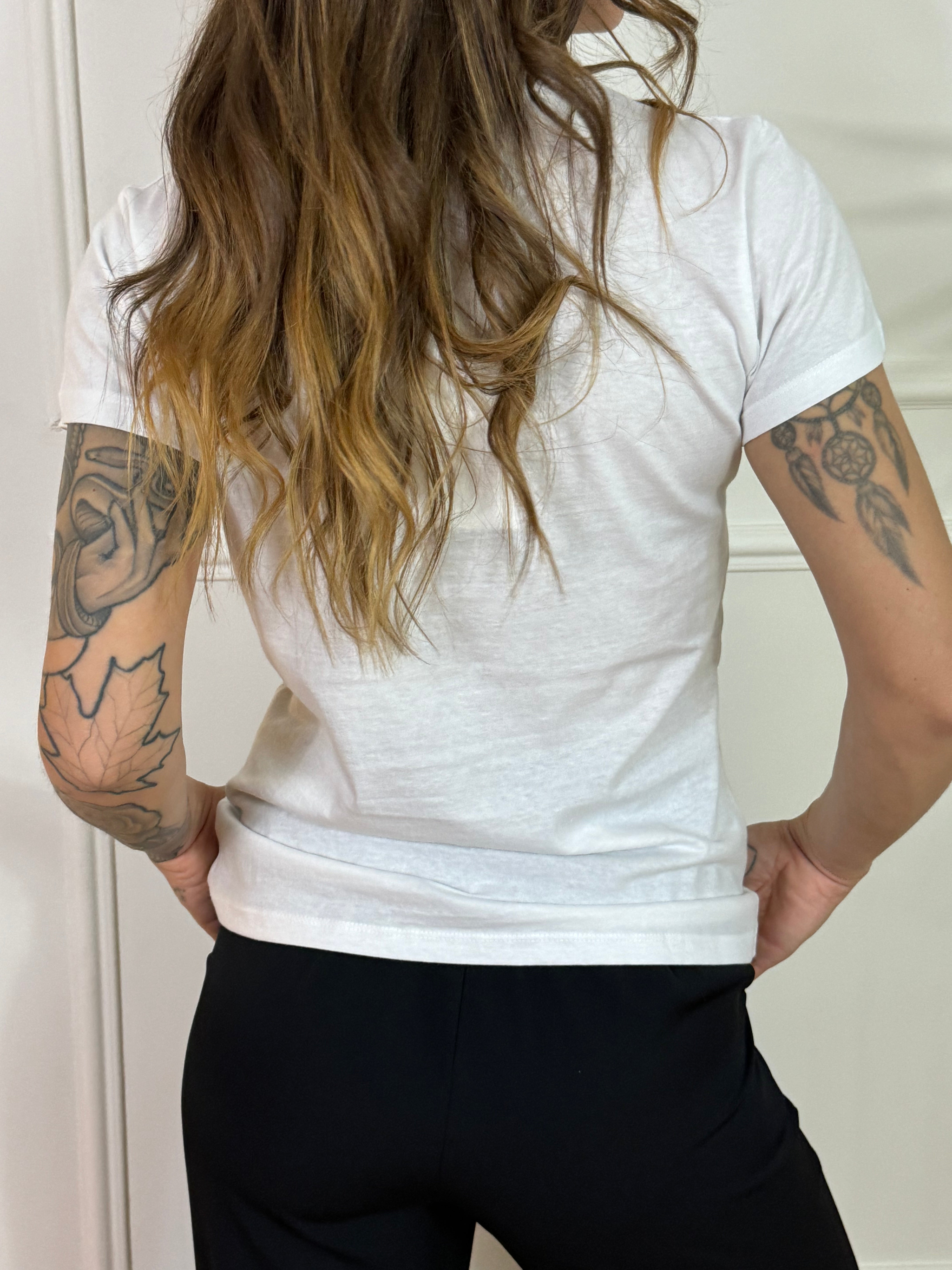 T-shirt Susy Mix CHE FATICA RAGA