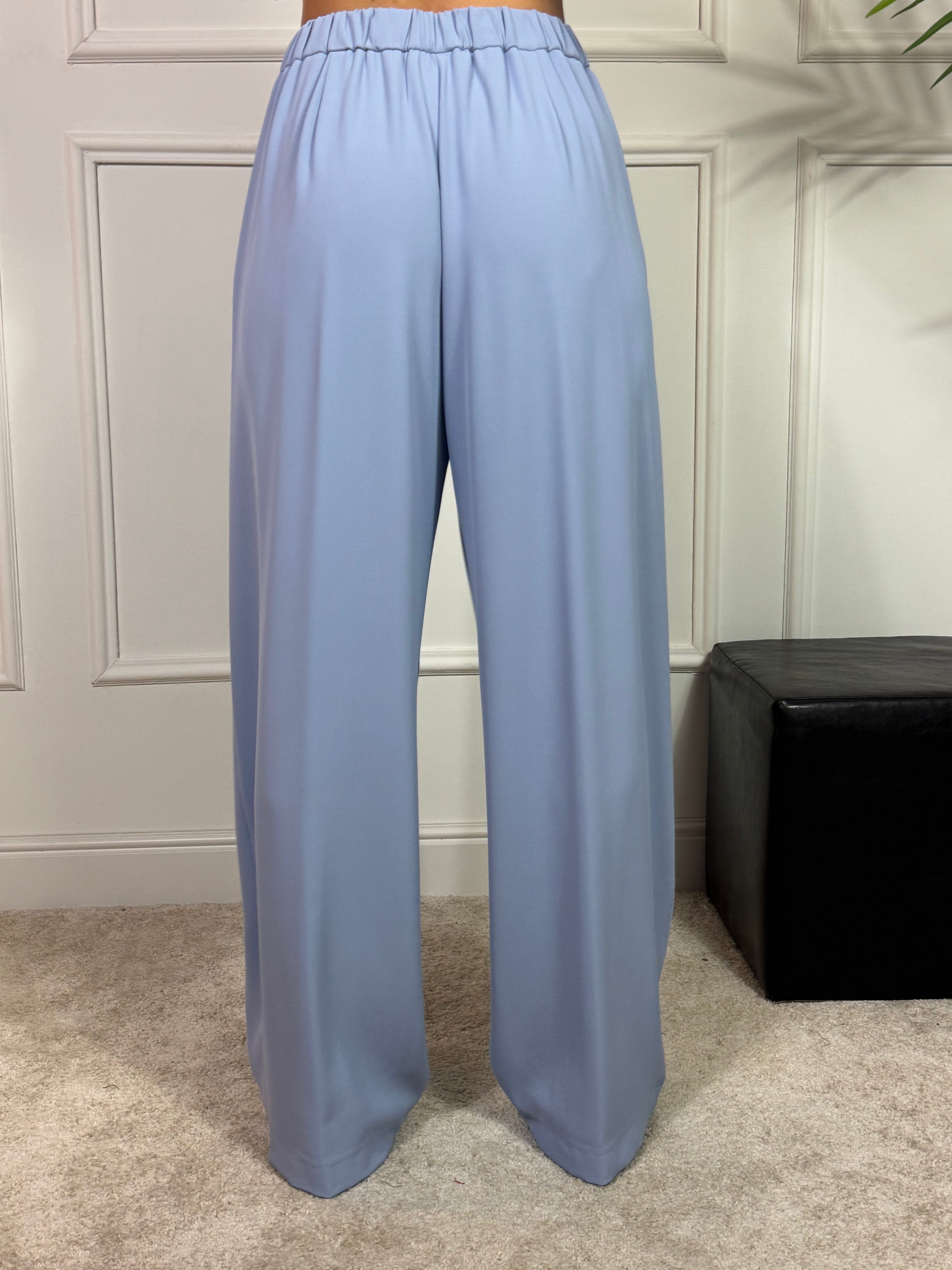 Completo tailleur Kontatto GILET + PANTALONE PALAZZO