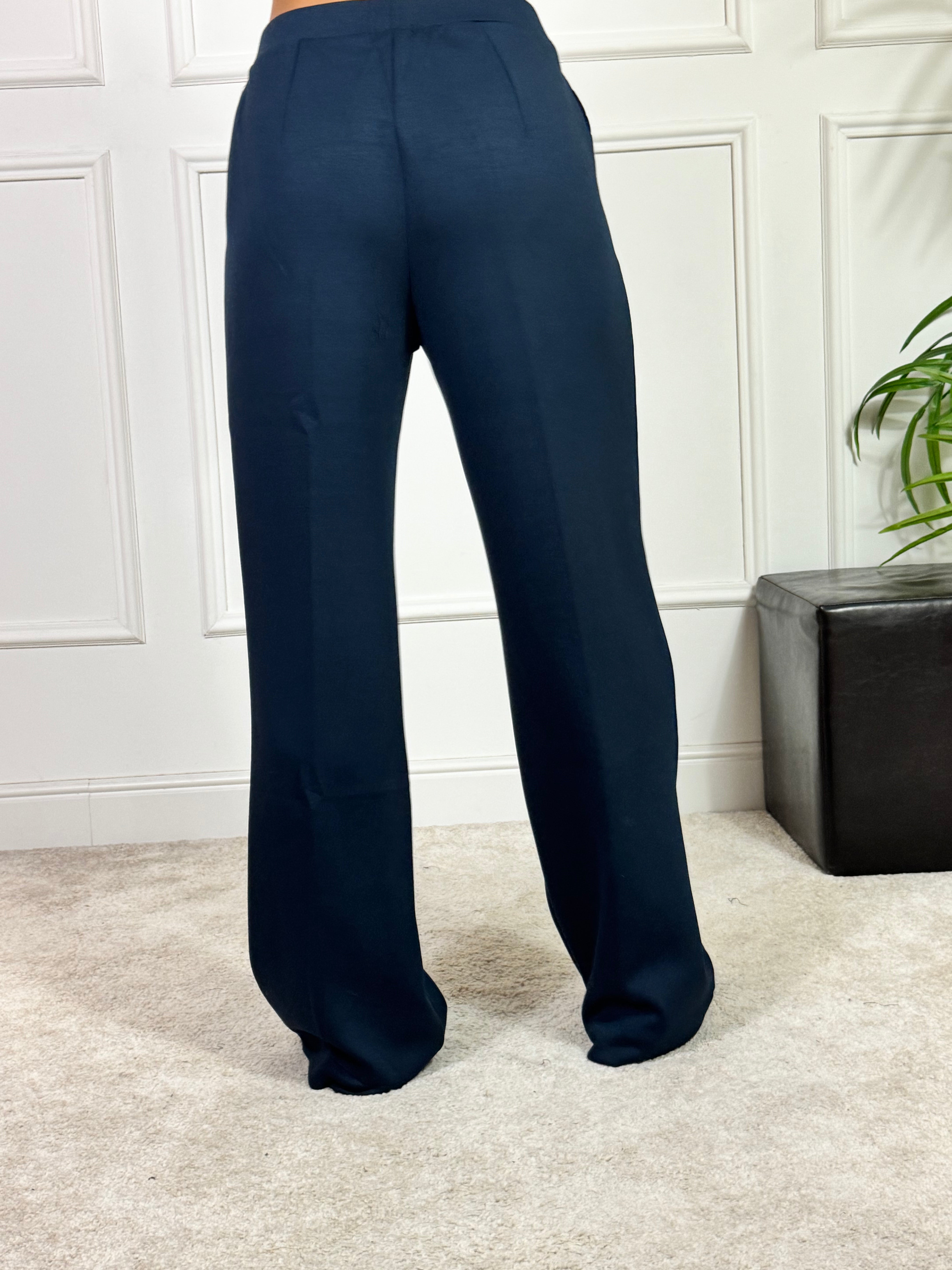 Pantalone tuta tessuto tecnico Ragno WIDE PALAZZO