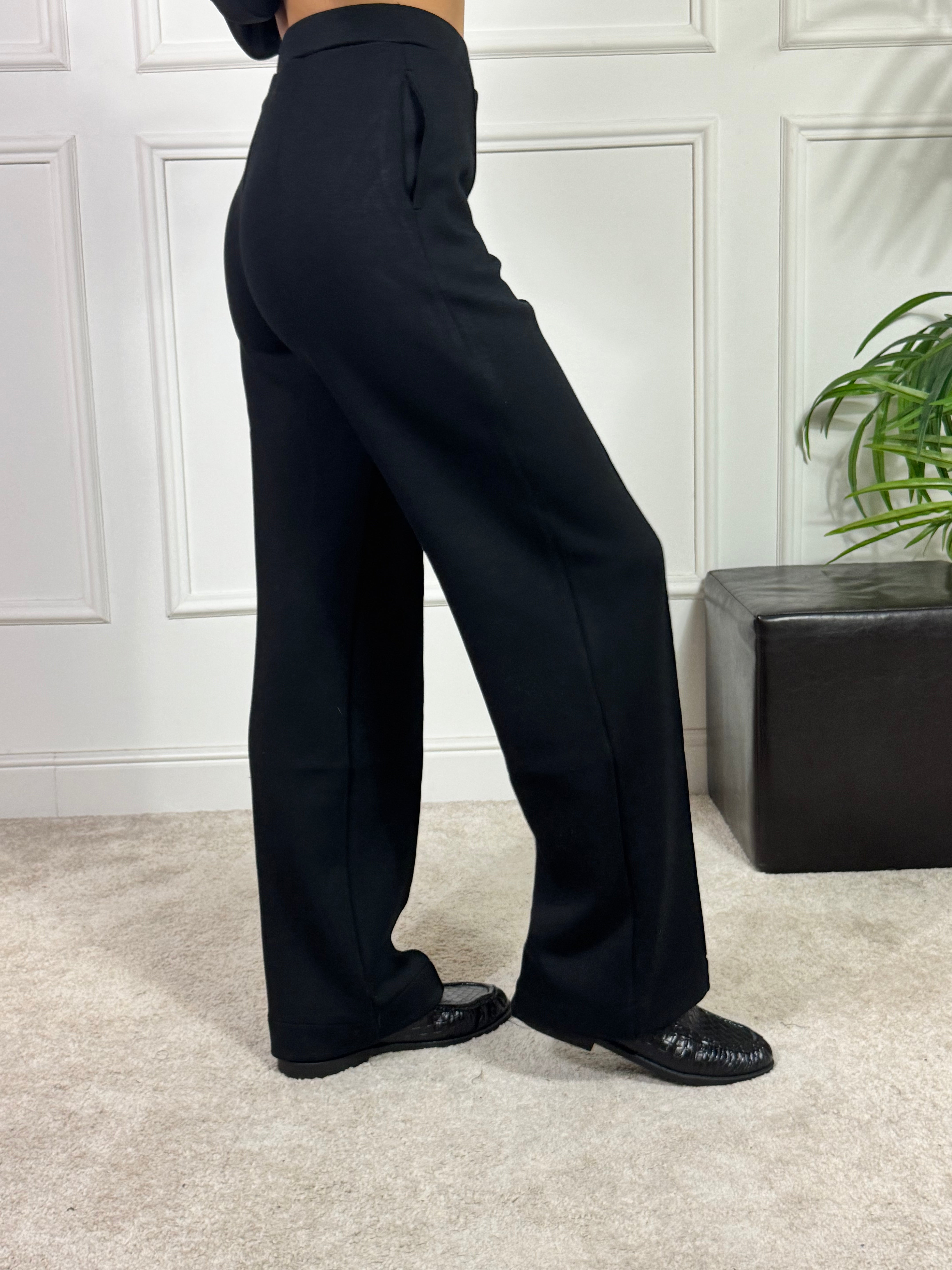 Pantalone tuta tessuto tecnico Ragno WIDE PALAZZO