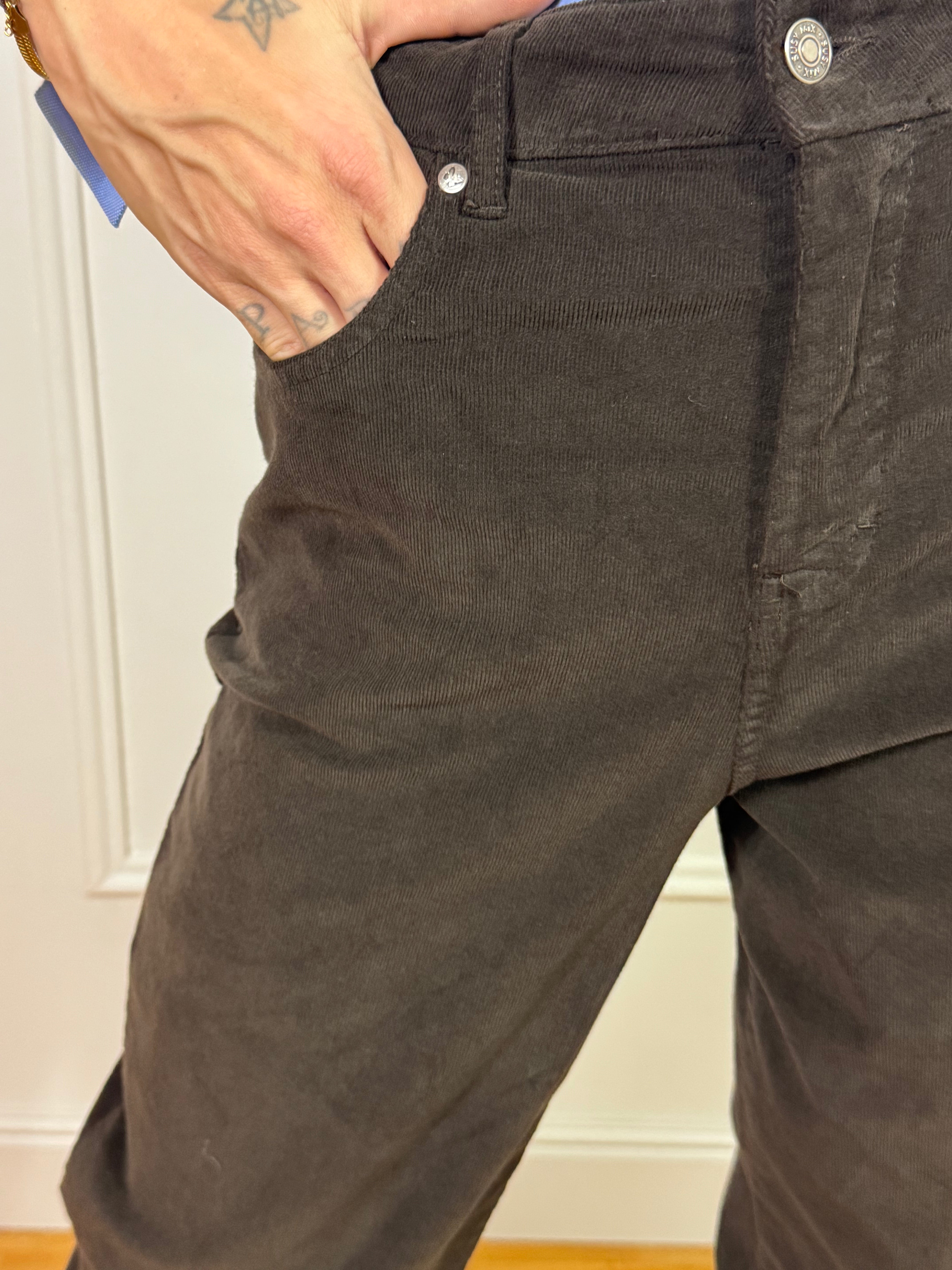 Pantalone in velluto Susy Mix baloon