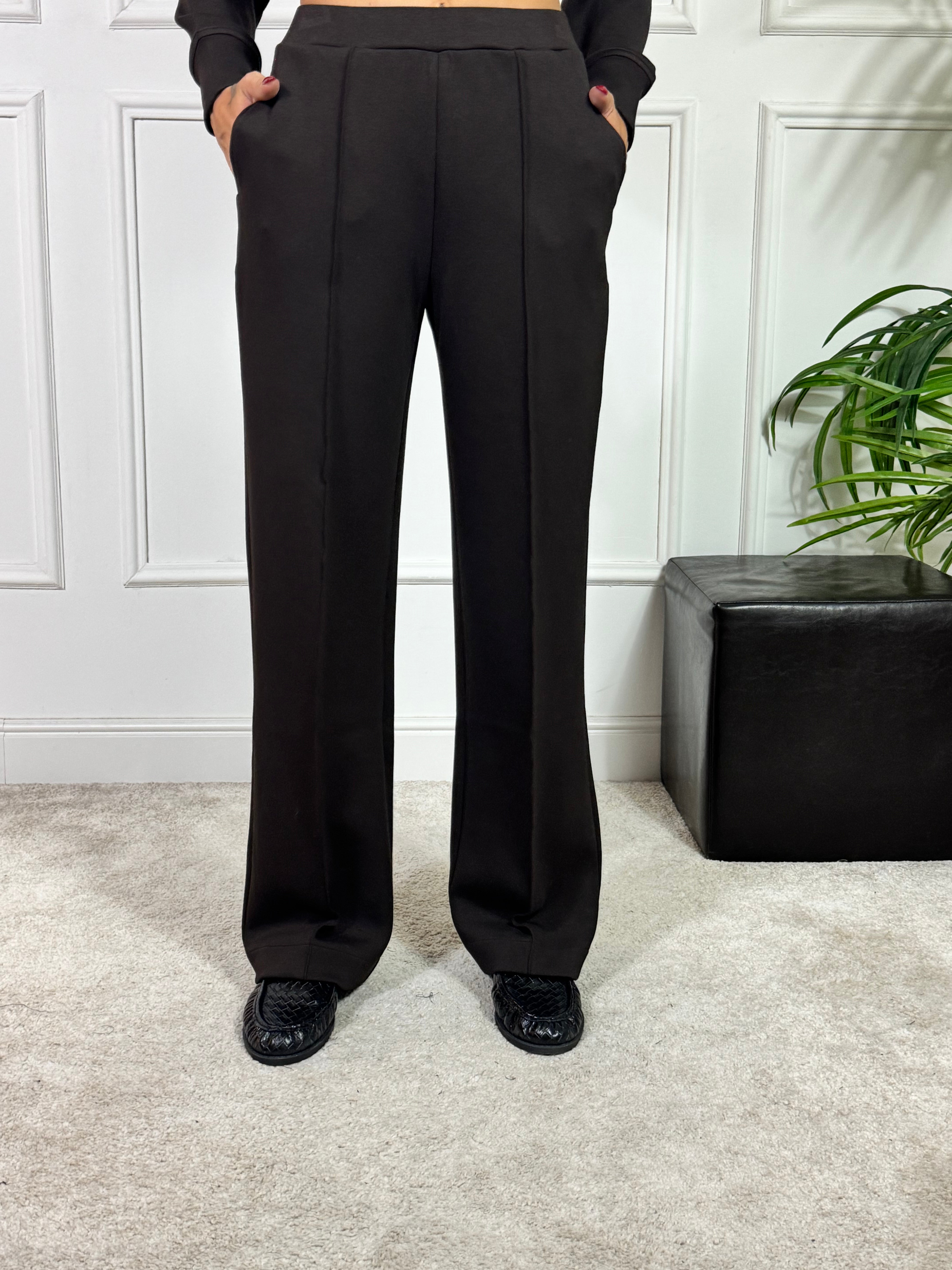 Pantalone tuta tessuto tecnico Ragno WIDE PALAZZO