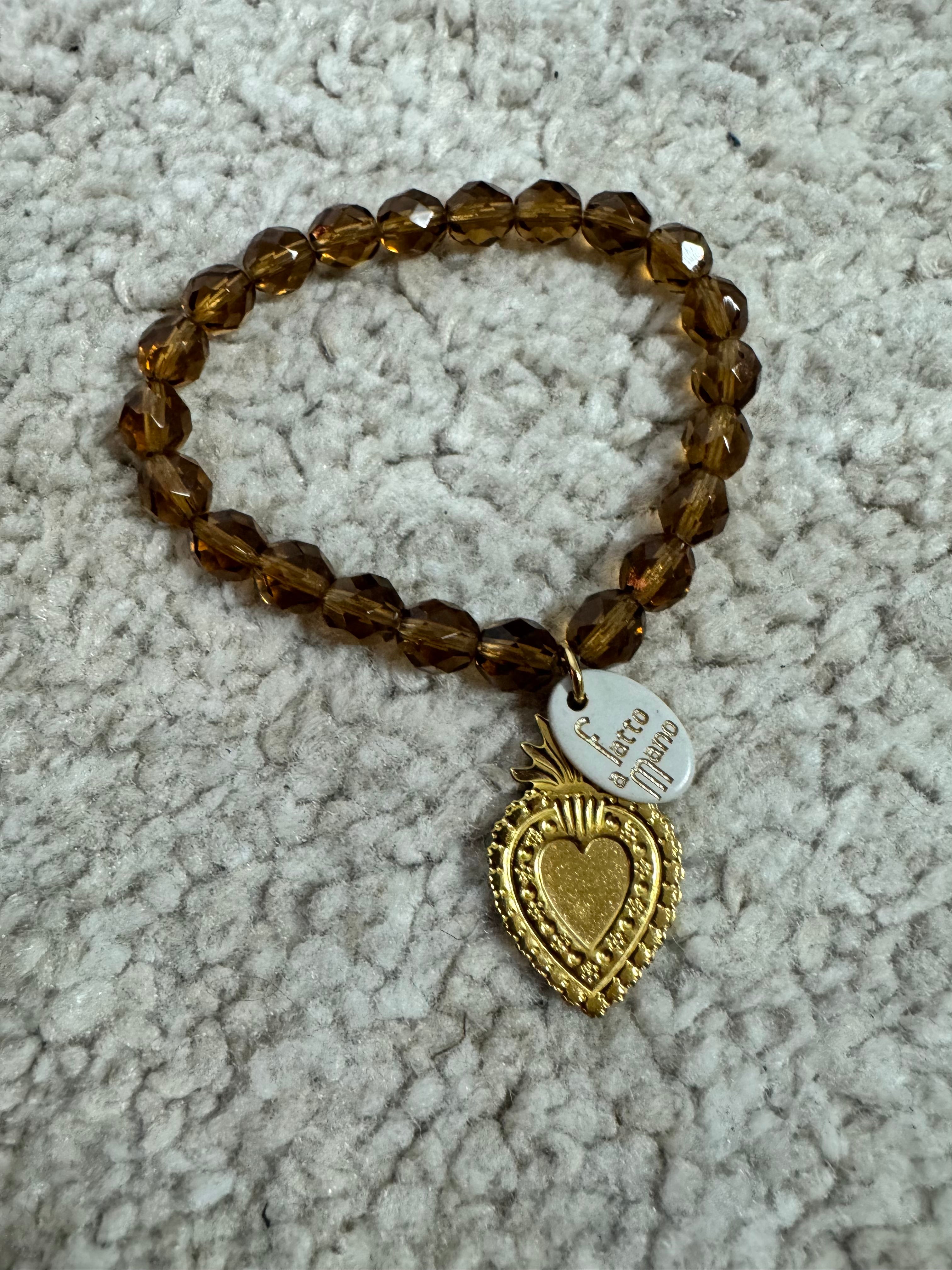 BRACCIALE Momi - SACRO CUORE - AMBRA