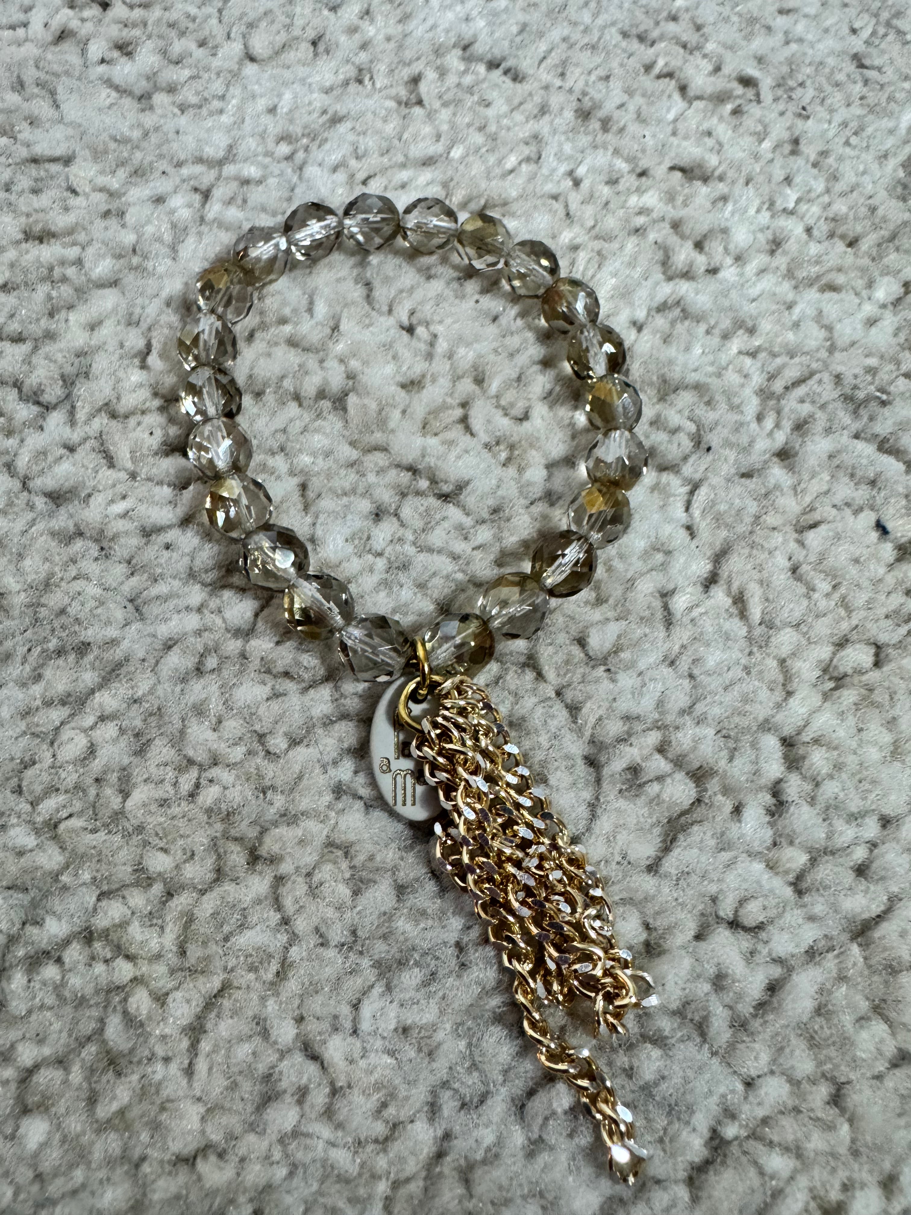 BRACCIALE Momi - FRANGE - TRASPARENTE SFUMATO
