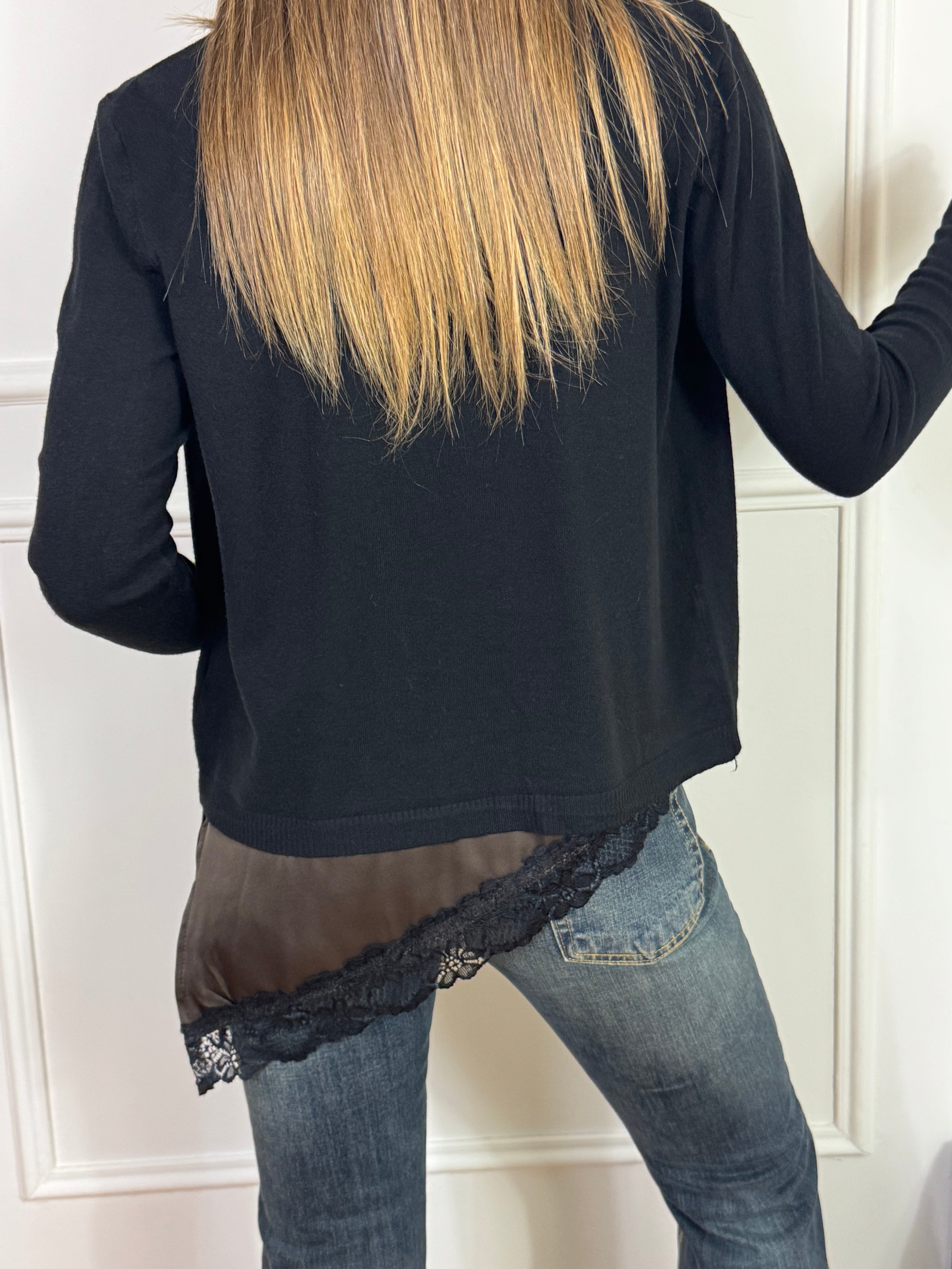 Cardigan corto Kikisix APERTO