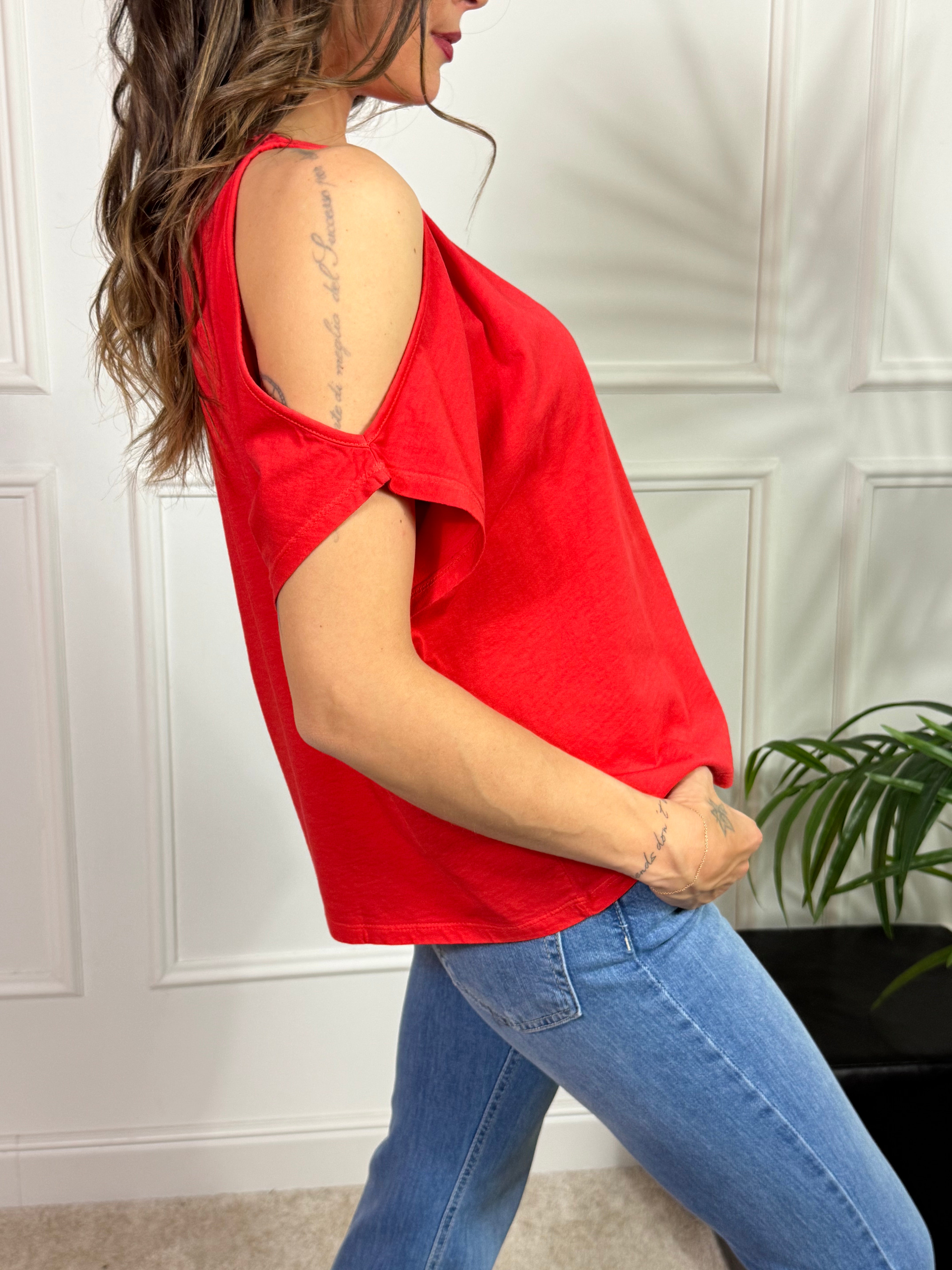 Maglia T-SHIRT Kontatto CUT-OUT