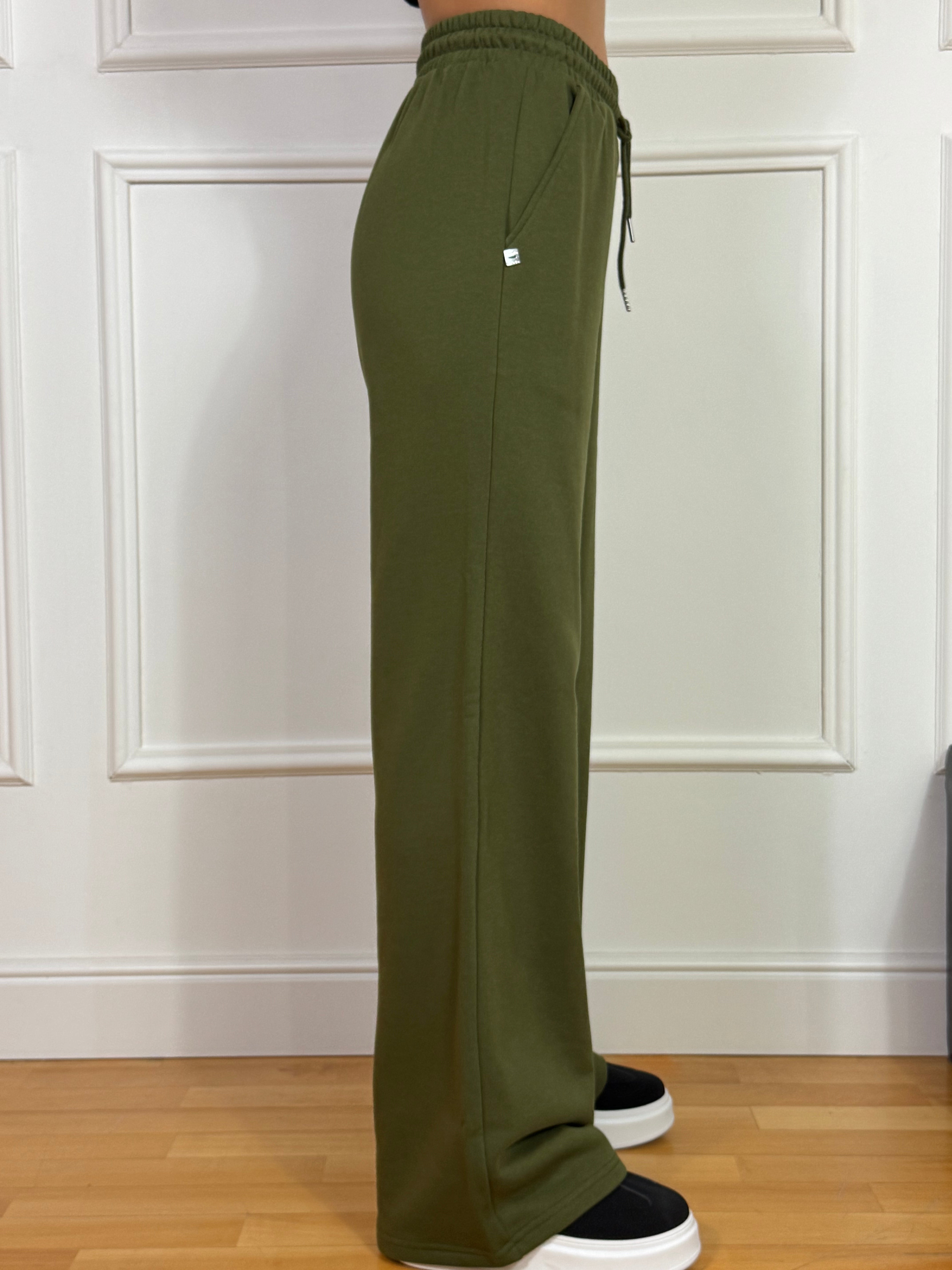 Pantalone ampio in felpa Manila Grace