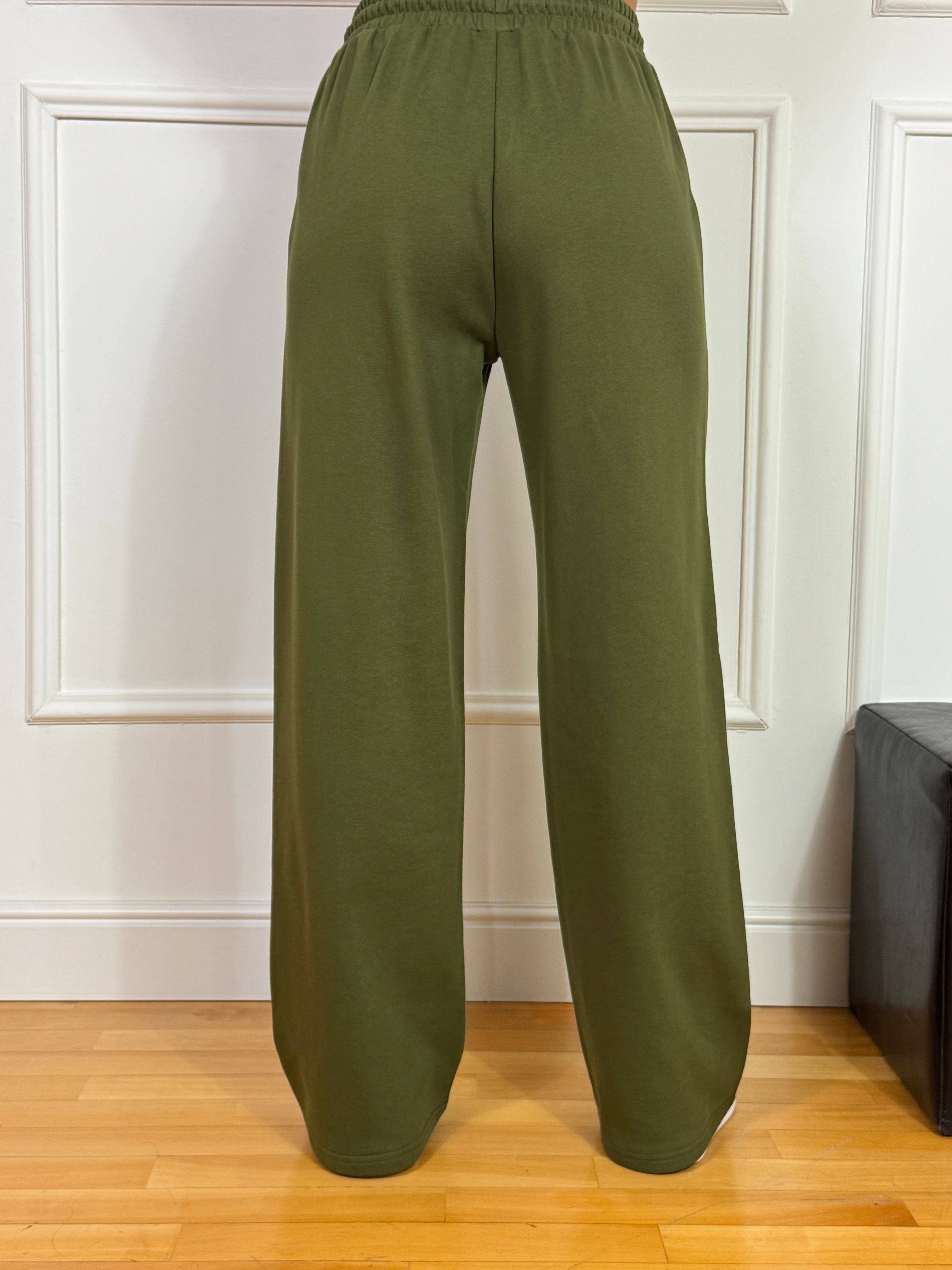 Pantalone ampio in felpa Manila Grace