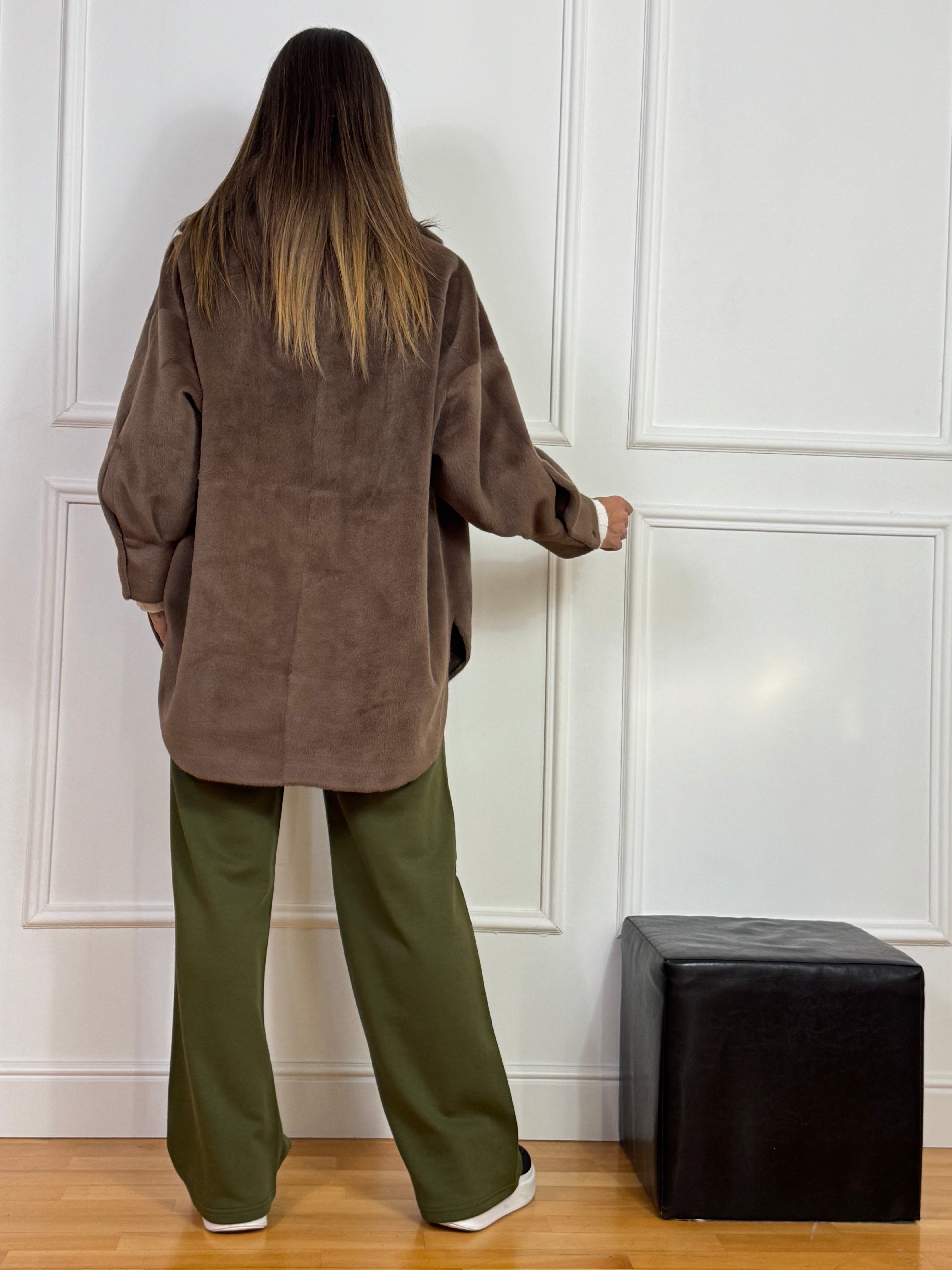 Giubbotto Eco pelliccia GAIA Manila Grace - MANICA LUNGA