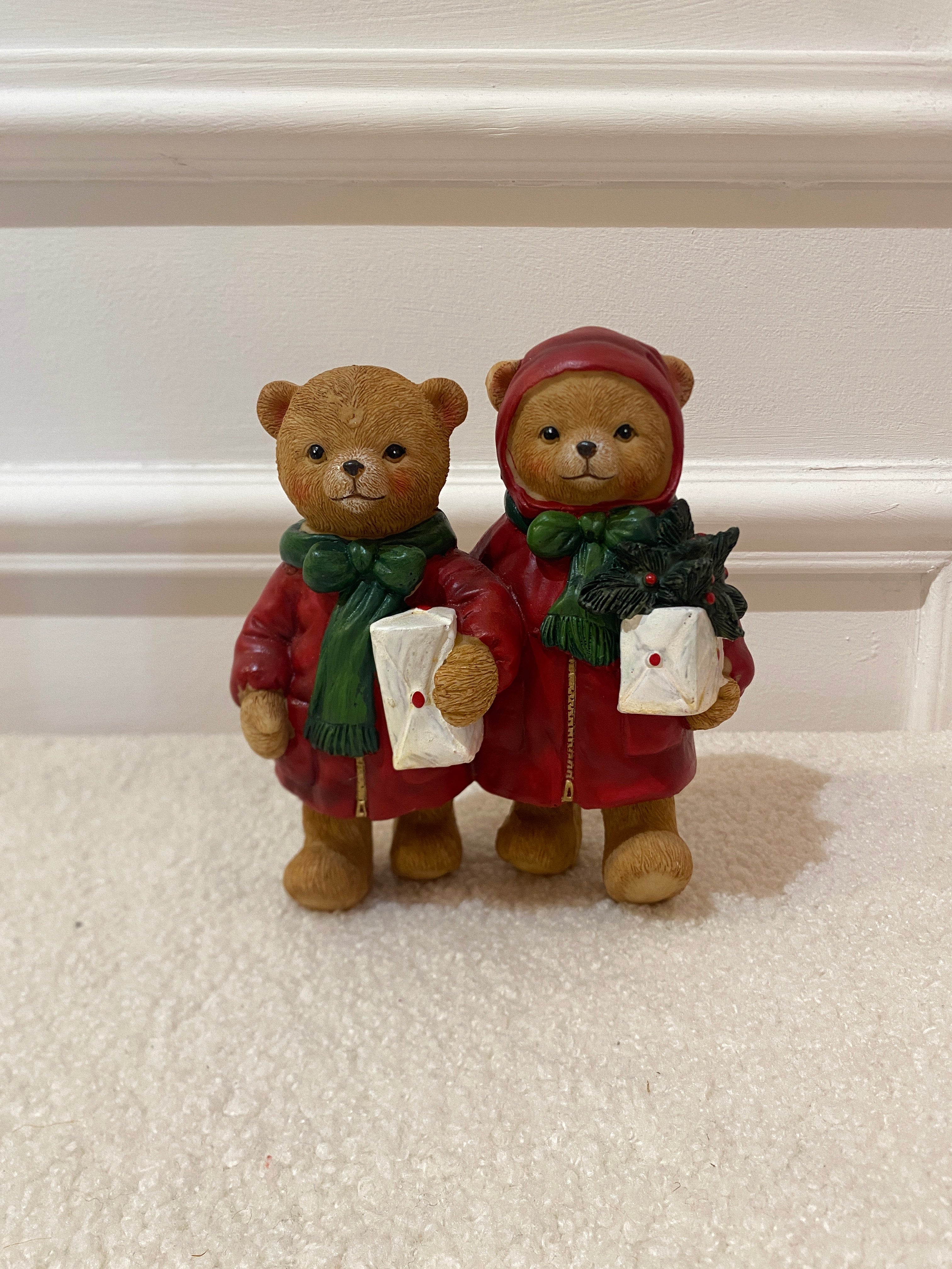 Decorazione coppia orsetti