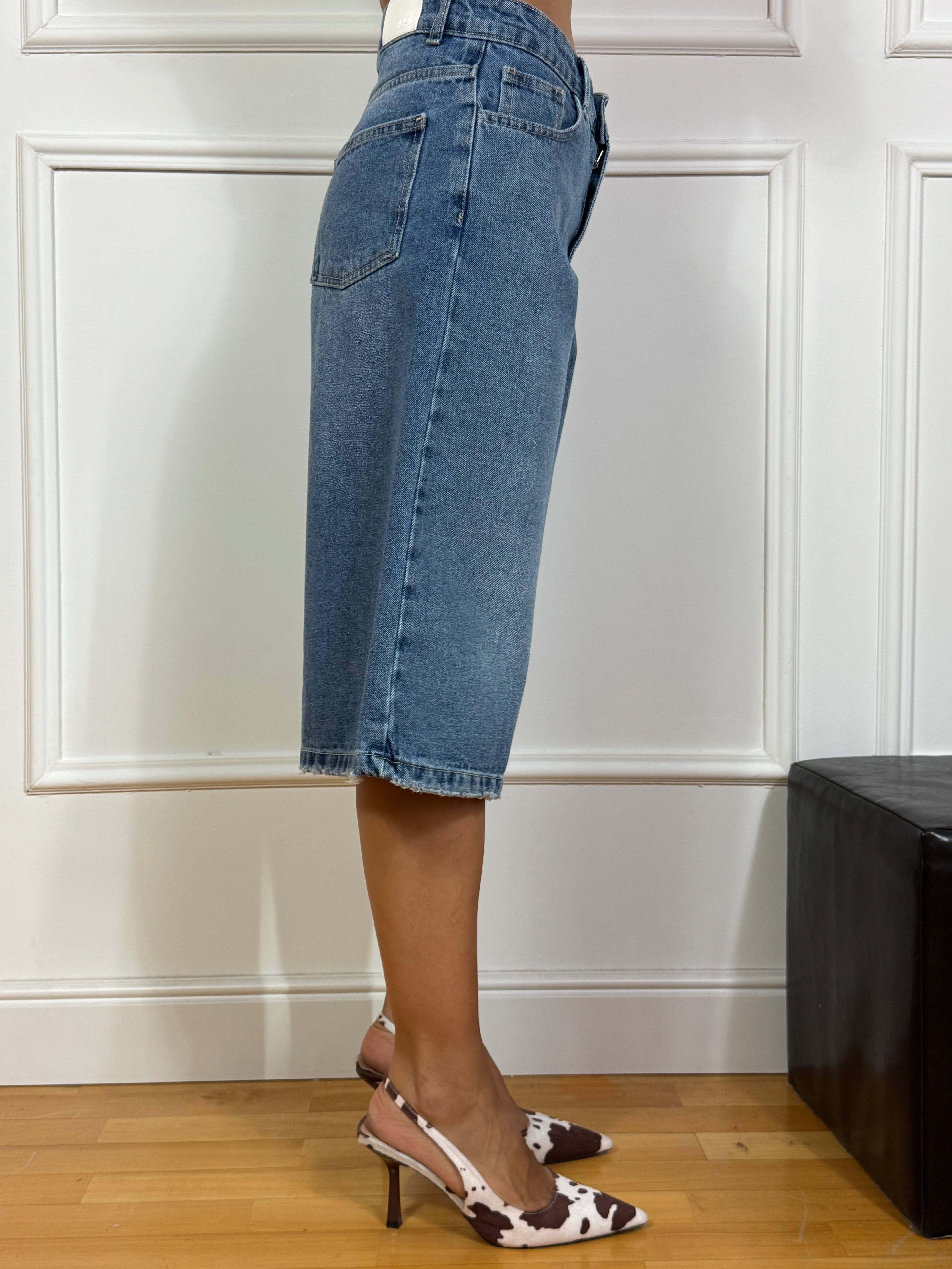 Bermuda in jeans KIKISIX