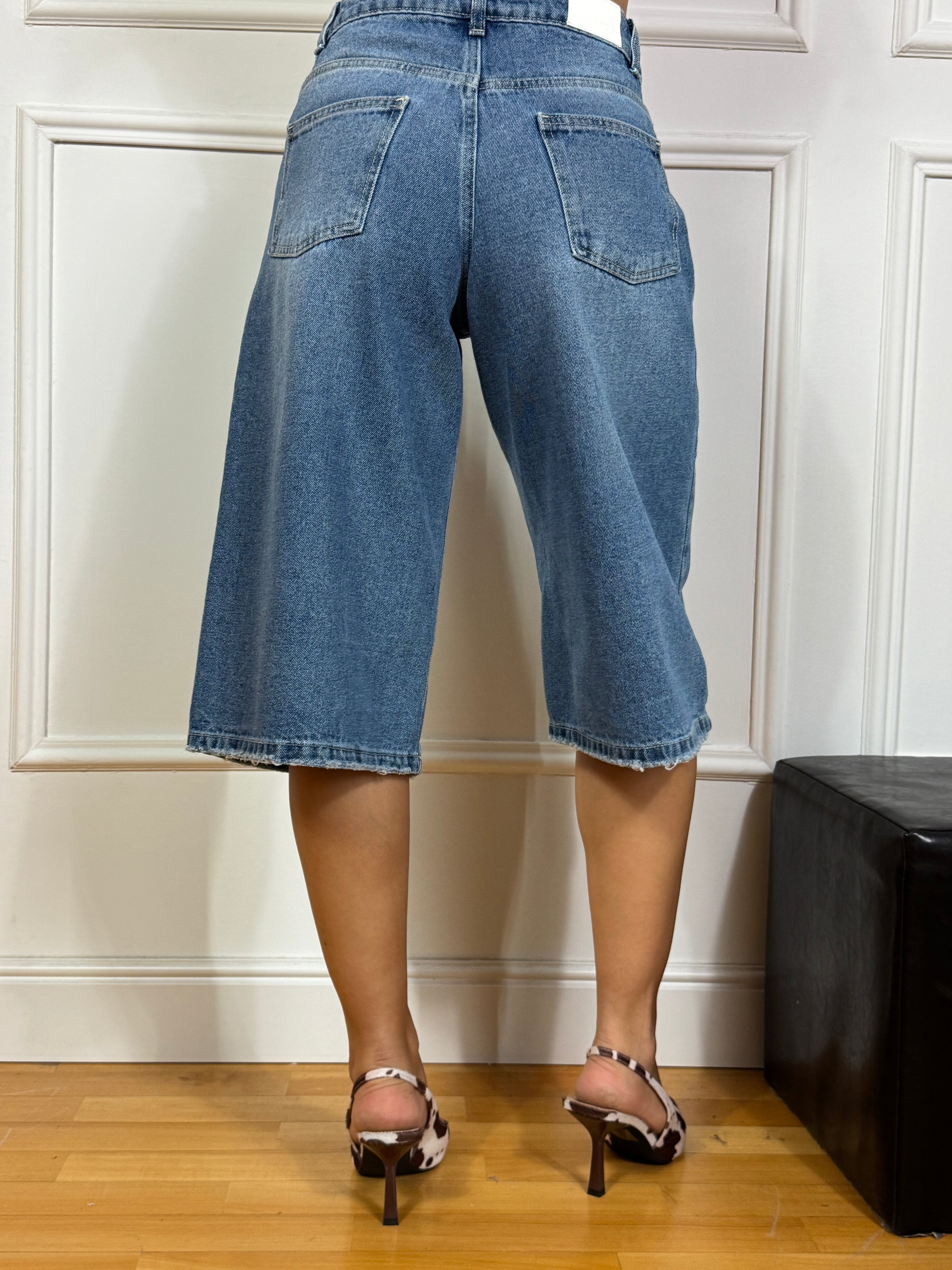 Bermuda in jeans KIKISIX