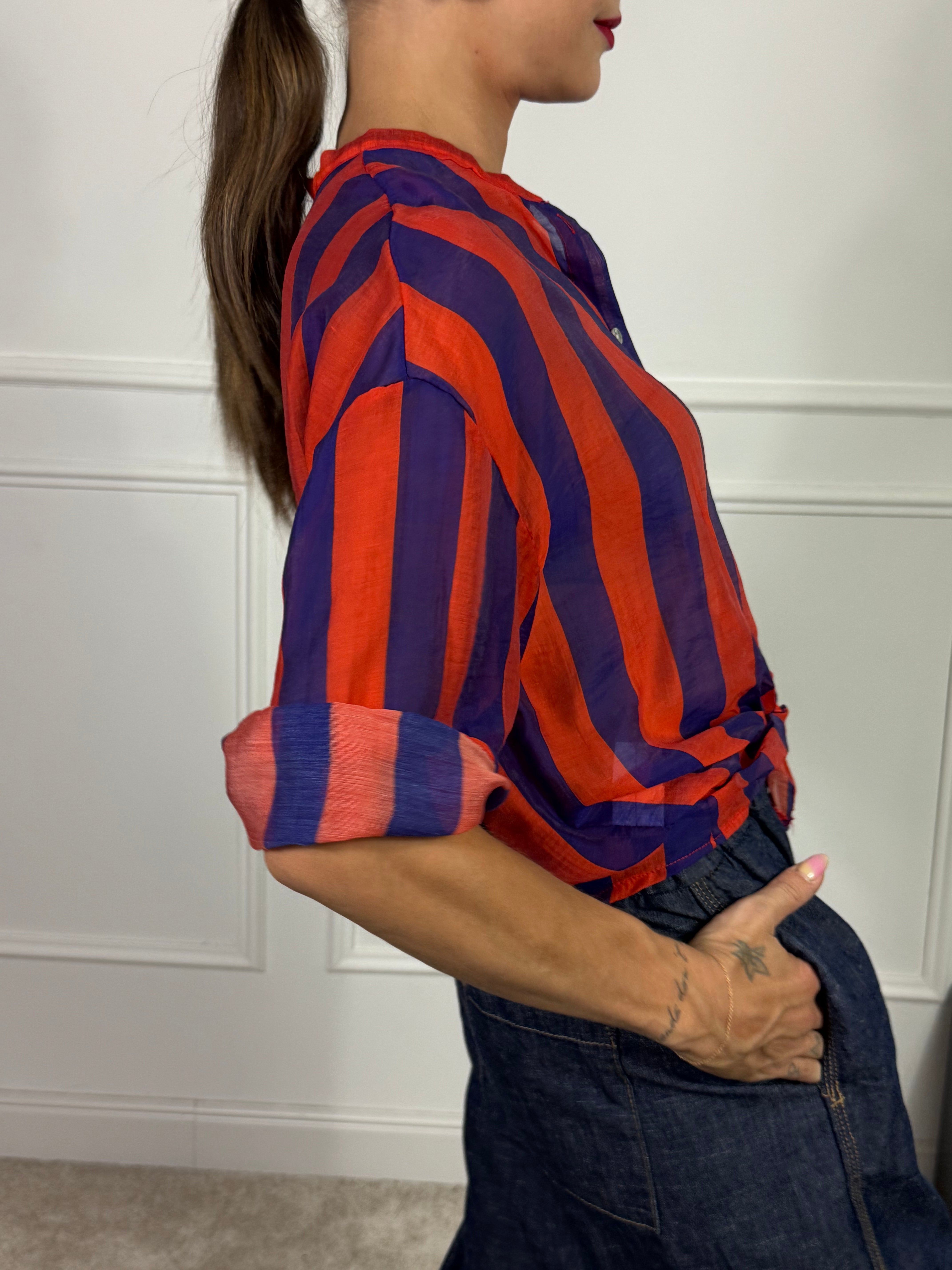 Camicia VICTORIA ILMH RIGHE GRANDI