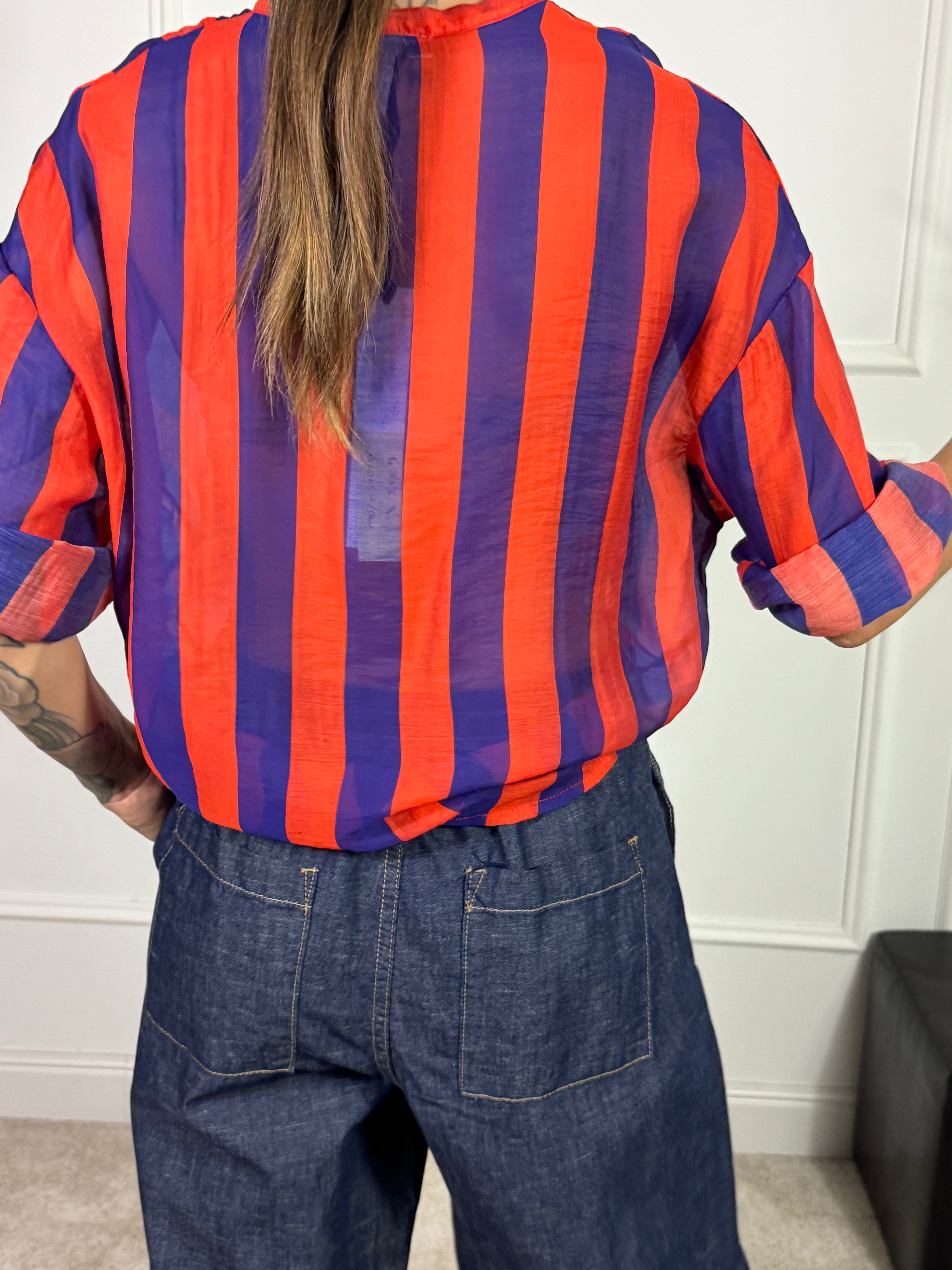 Camicia VICTORIA ILMH RIGHE GRANDI