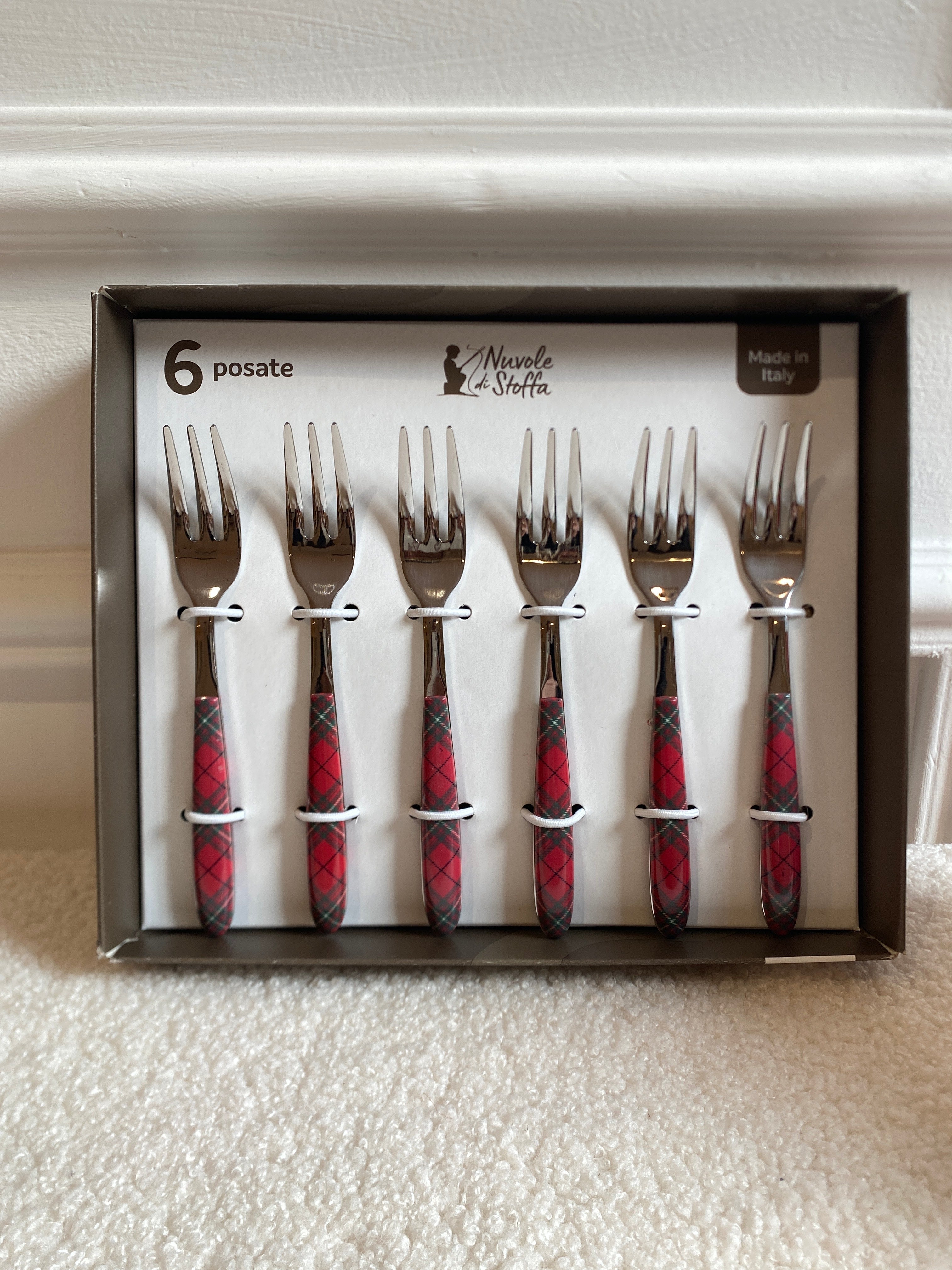 Forchette dolce scozzese 6pz