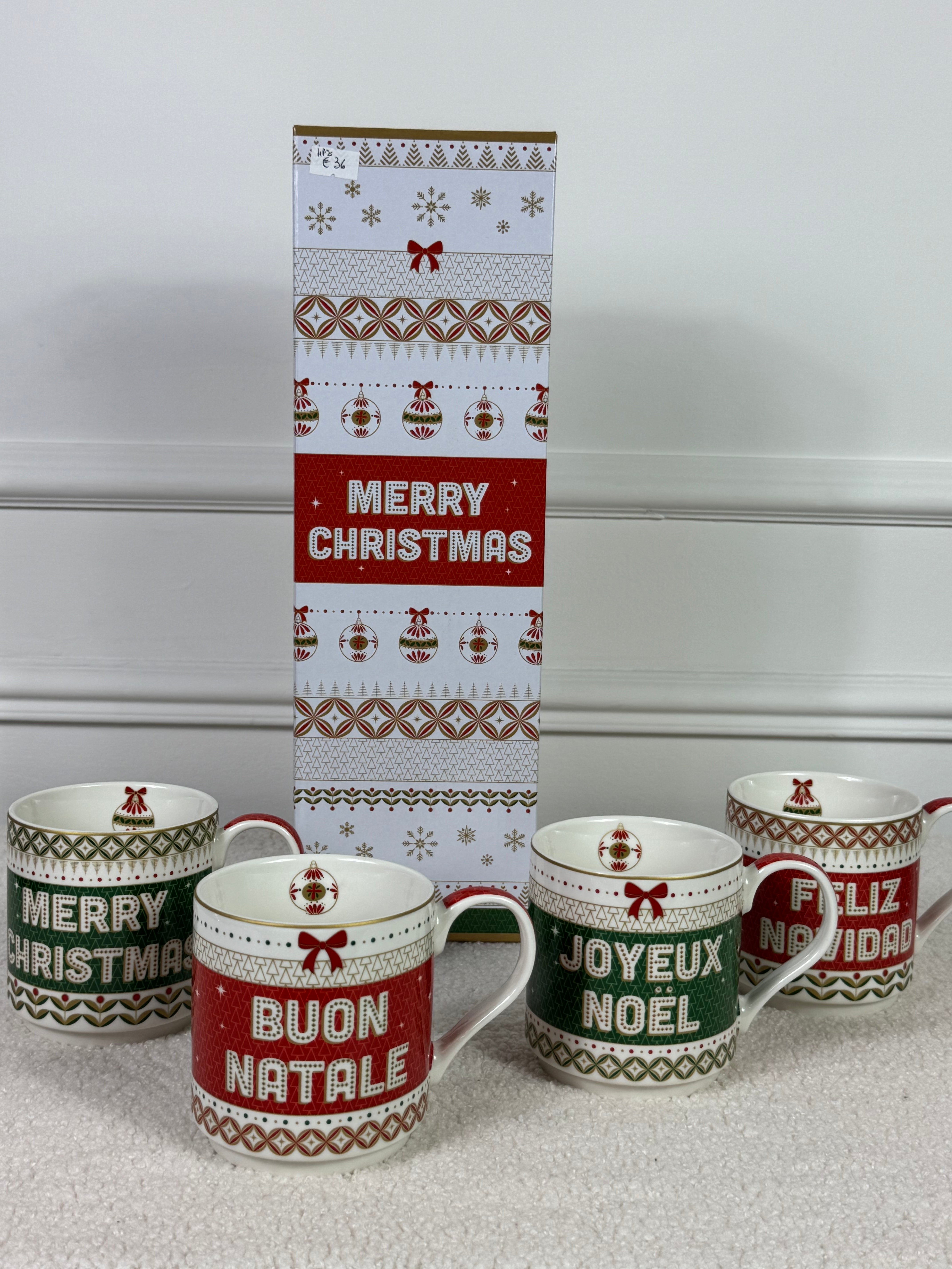 Tazze mug 4pz impilabili ENJOI