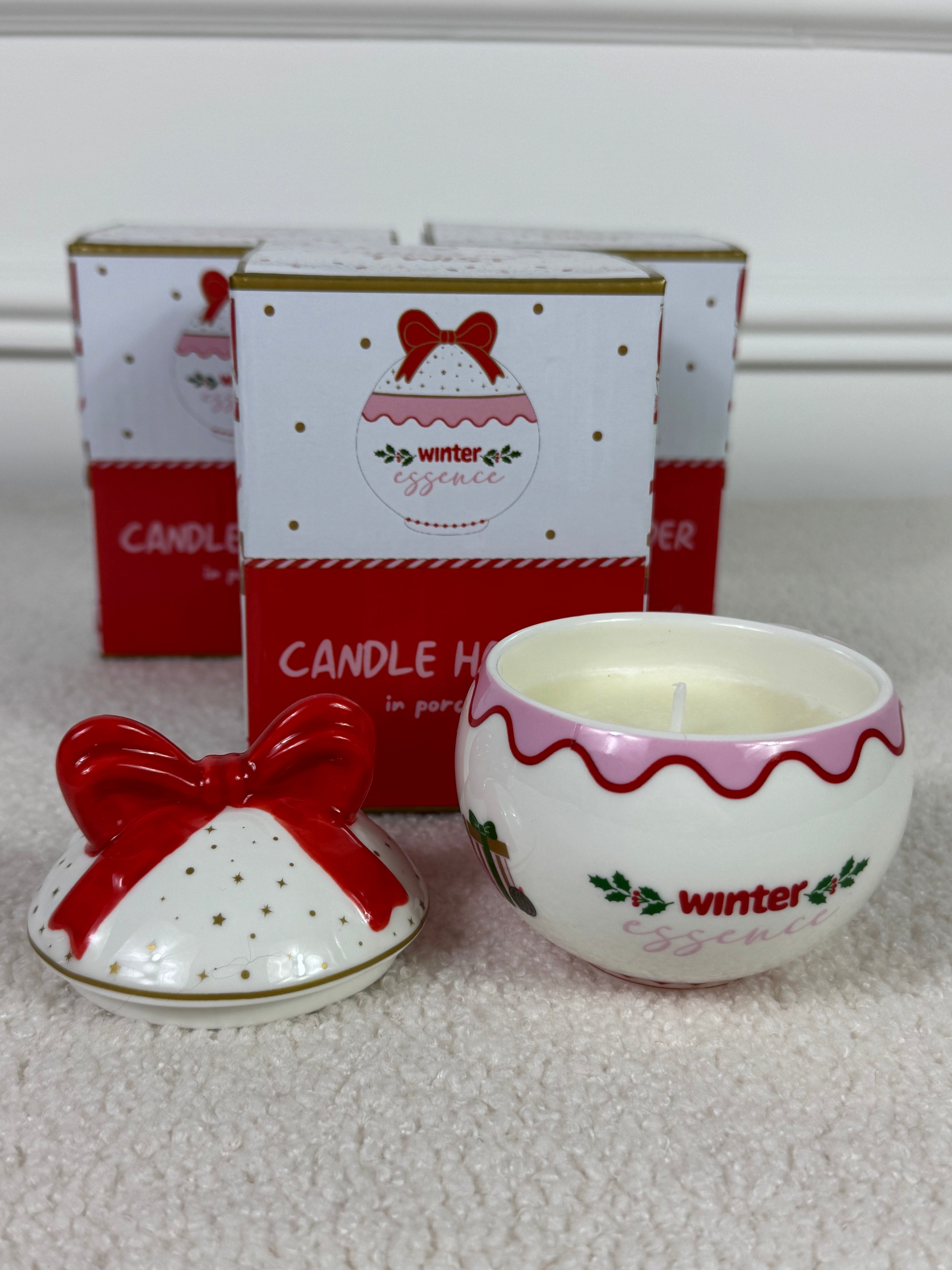 Candela in vasetto WINTER