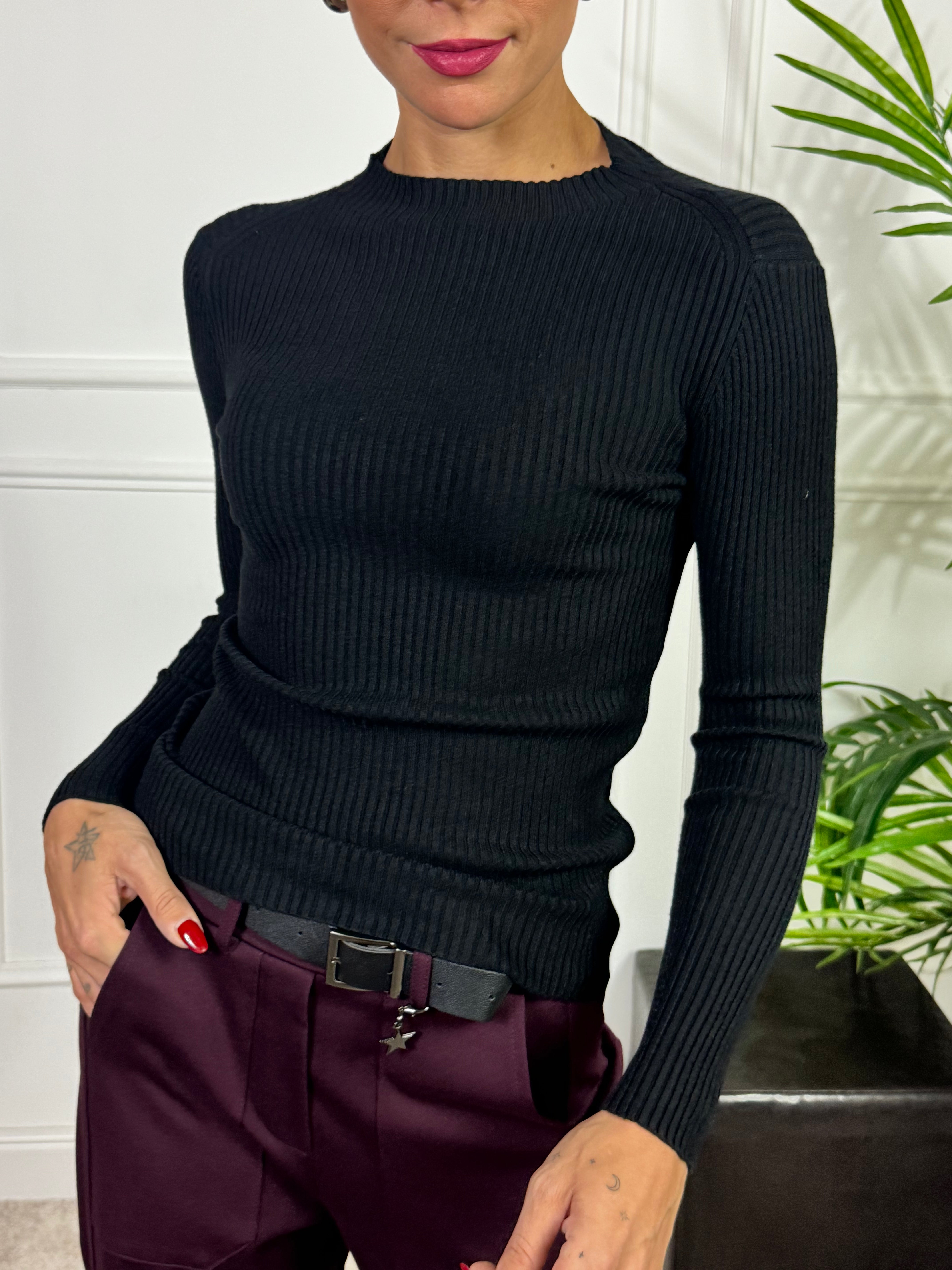 Maglia costina Susy Mix