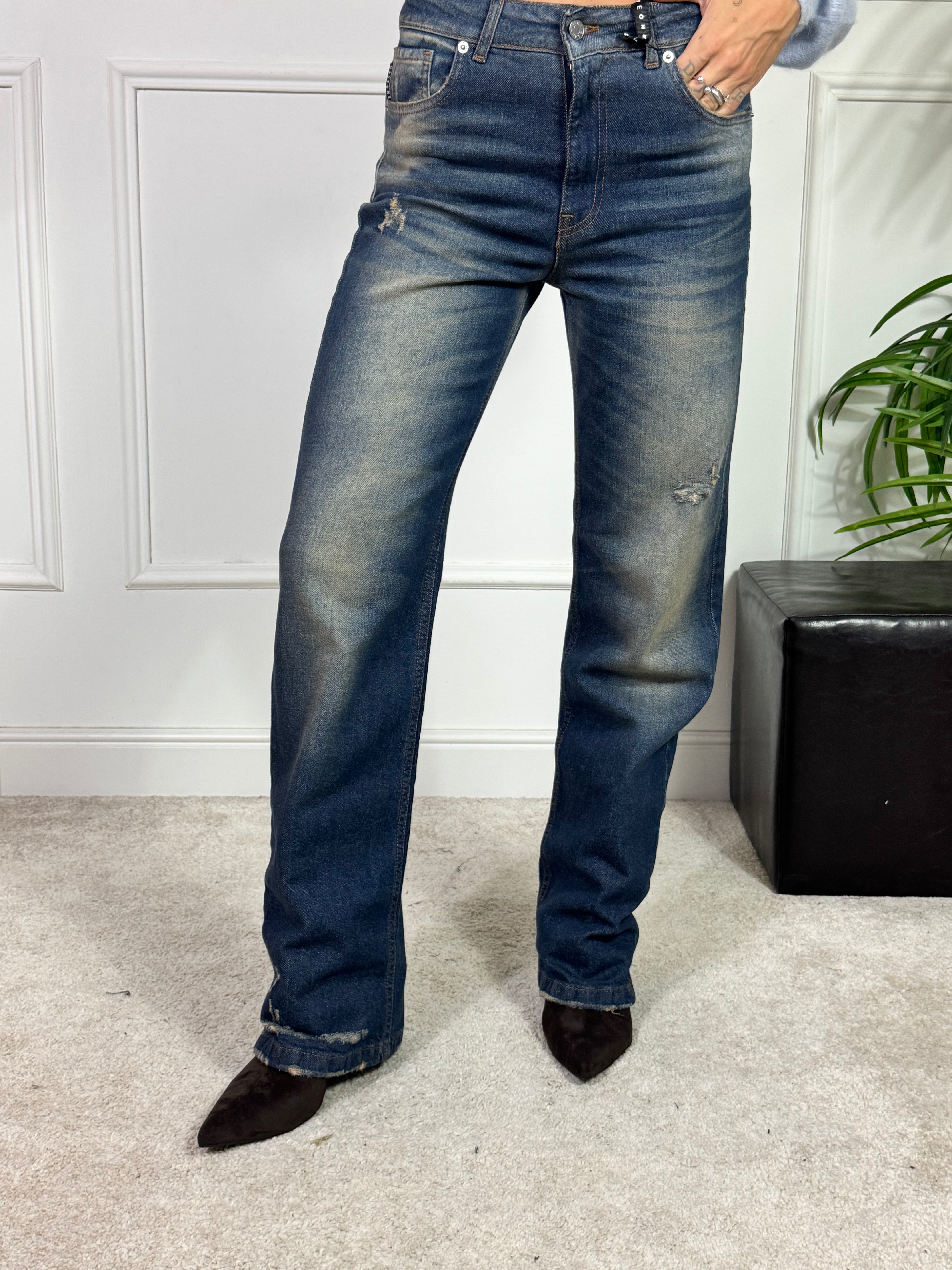 Jeans Have One modello BENNY - SOVRATTINTO DENIM CON ROTTURE