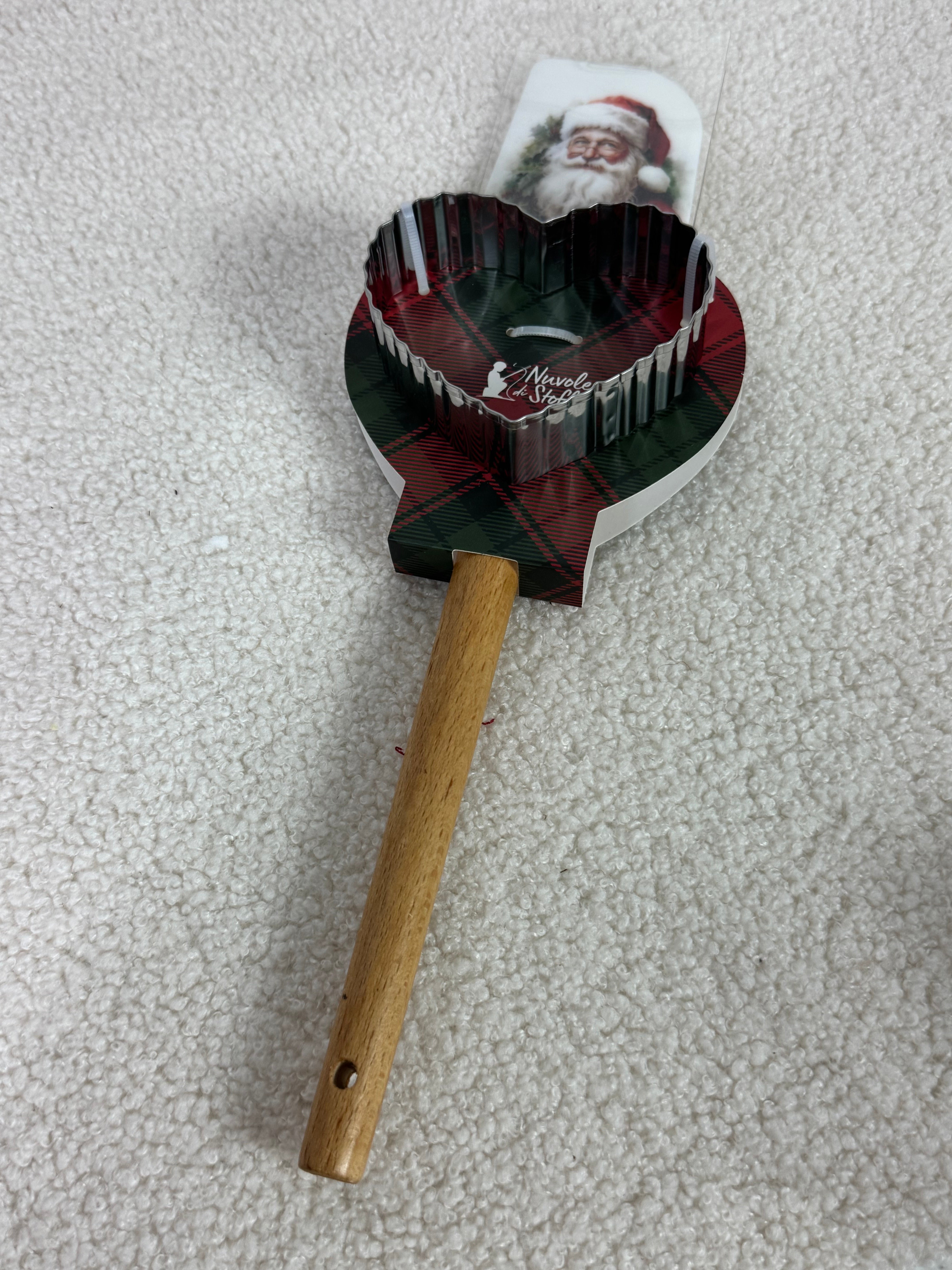 Spatola con 1 stampo dolci