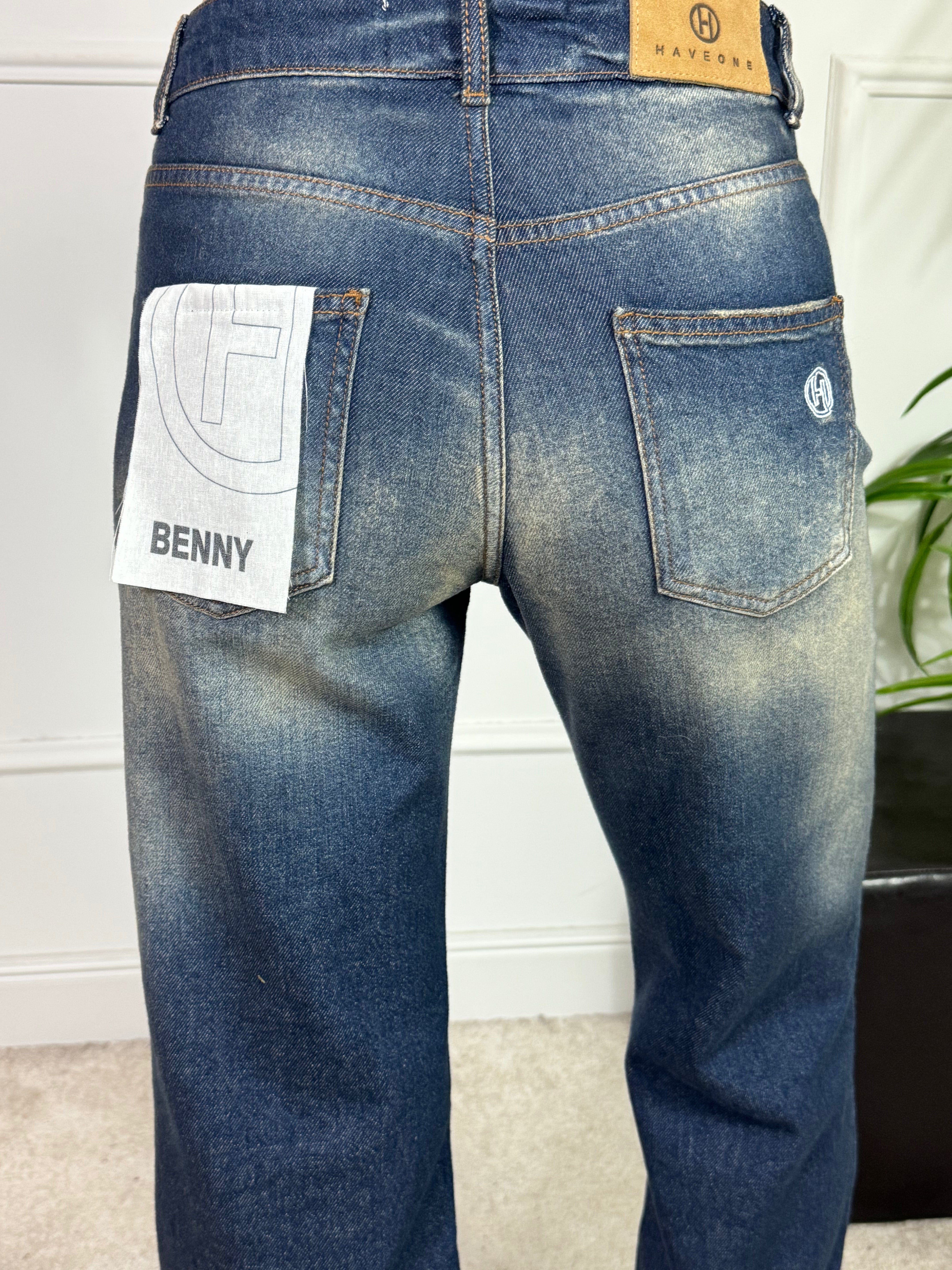 Jeans Have One modello BENNY - SOVRATTINTO DENIM CON ROTTURE
