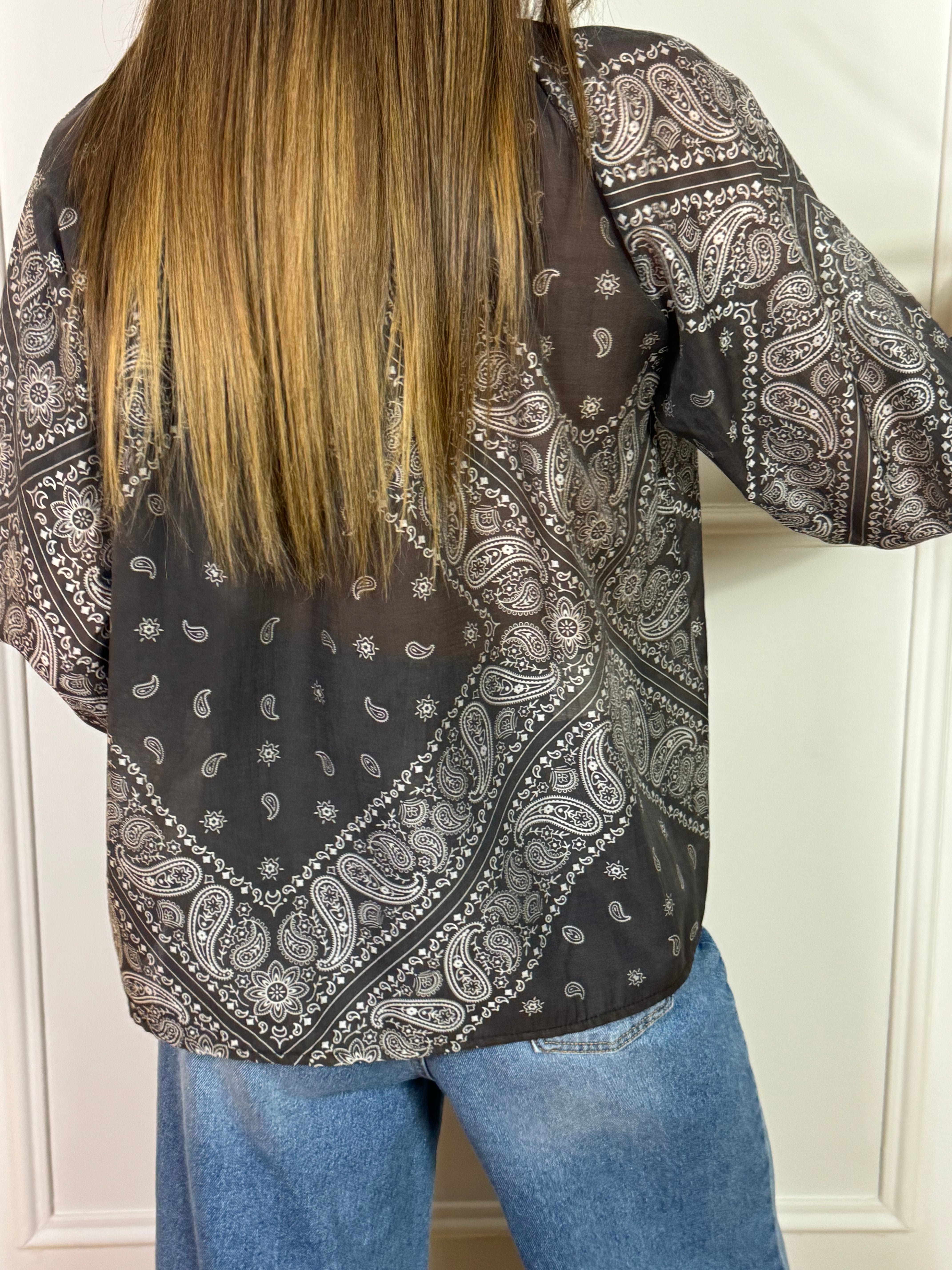 Camicia KIKISIX fantasia bandana