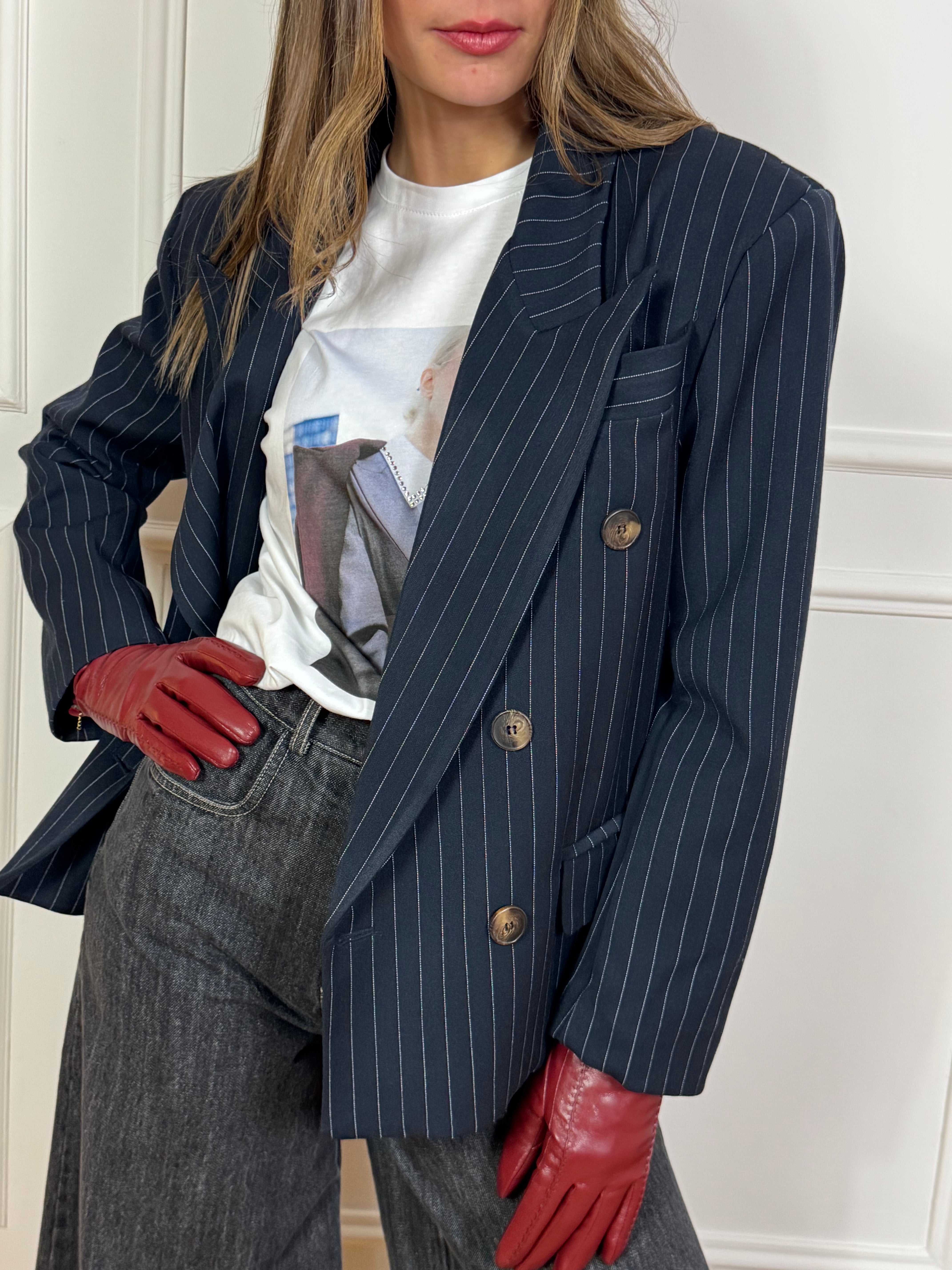 Giacca blazer GESSATA Tensione In CON GUANTI