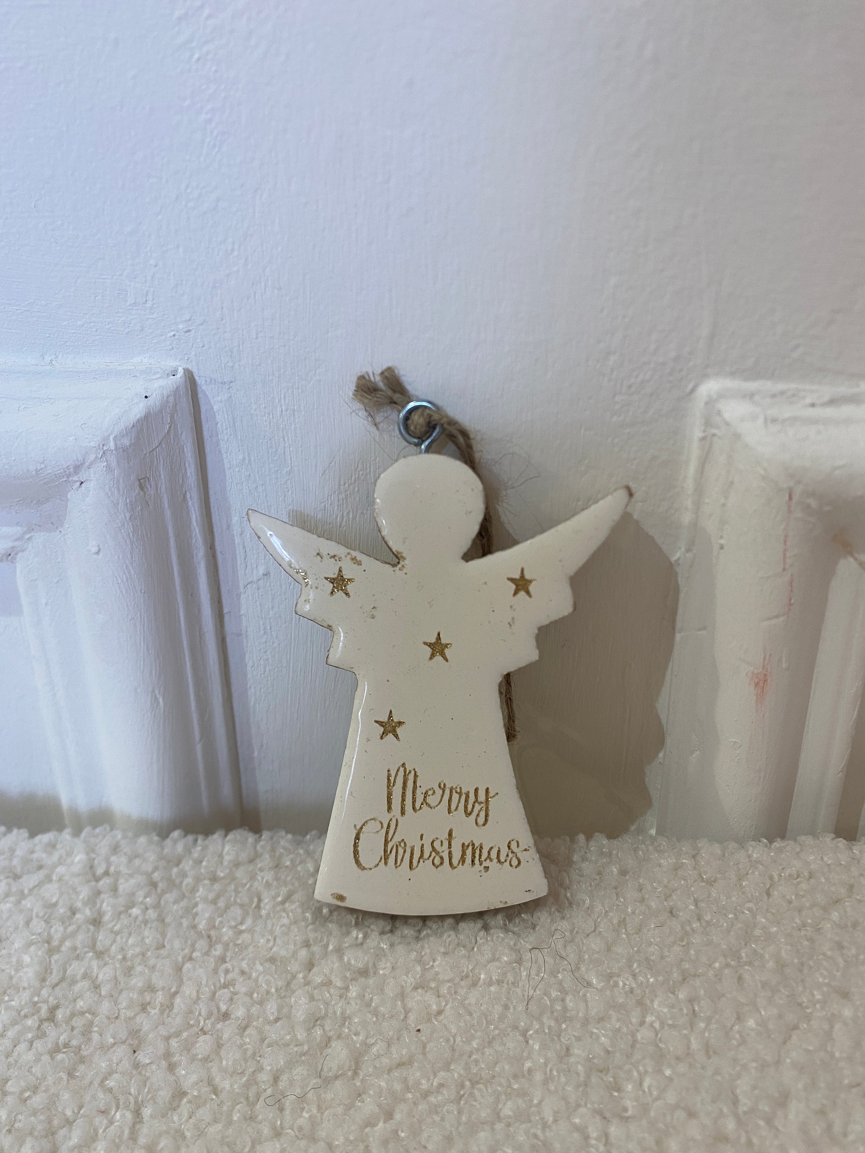 Addobbo angelo Merry Christmas