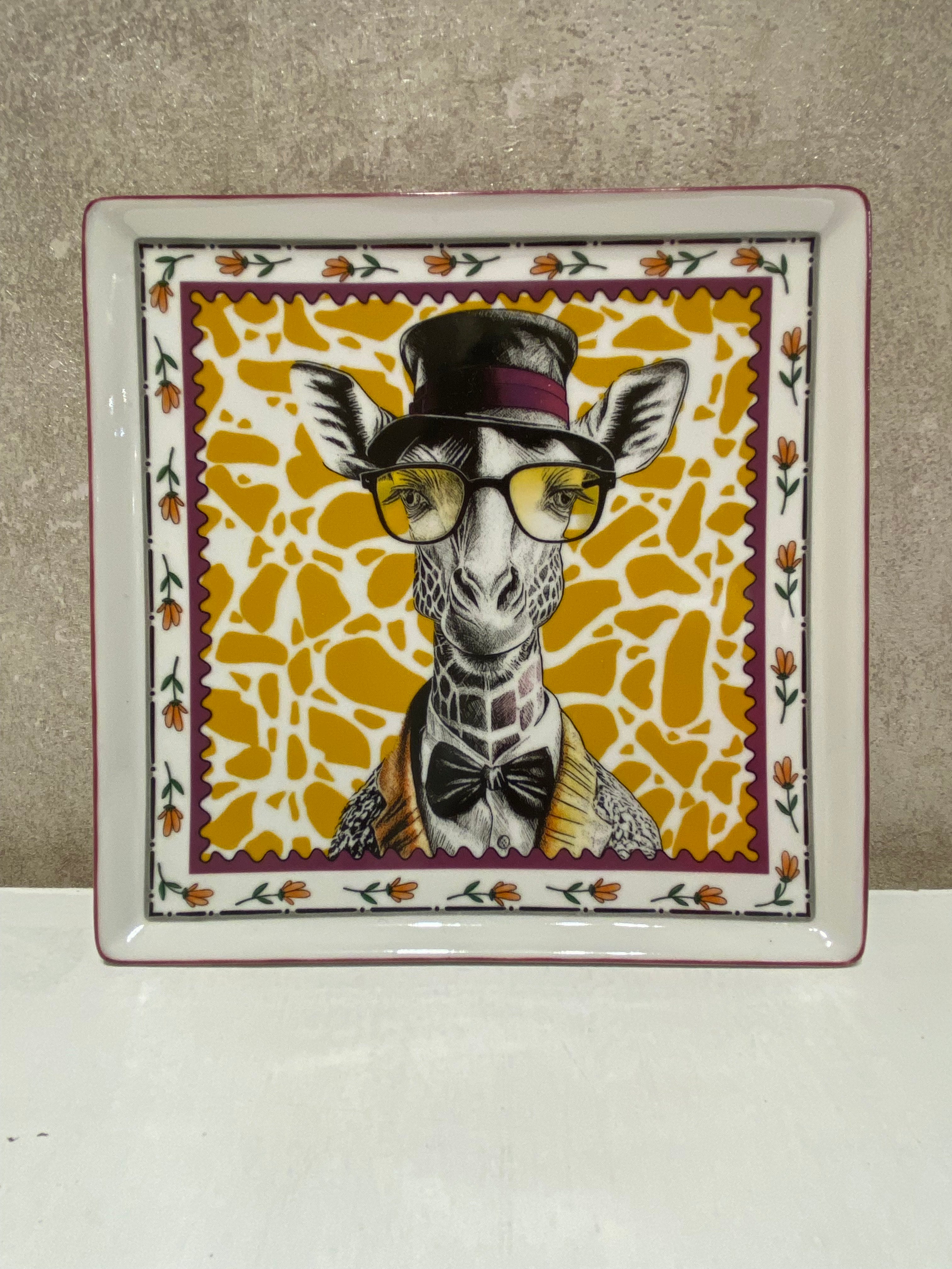Piatto human GIRAFFA