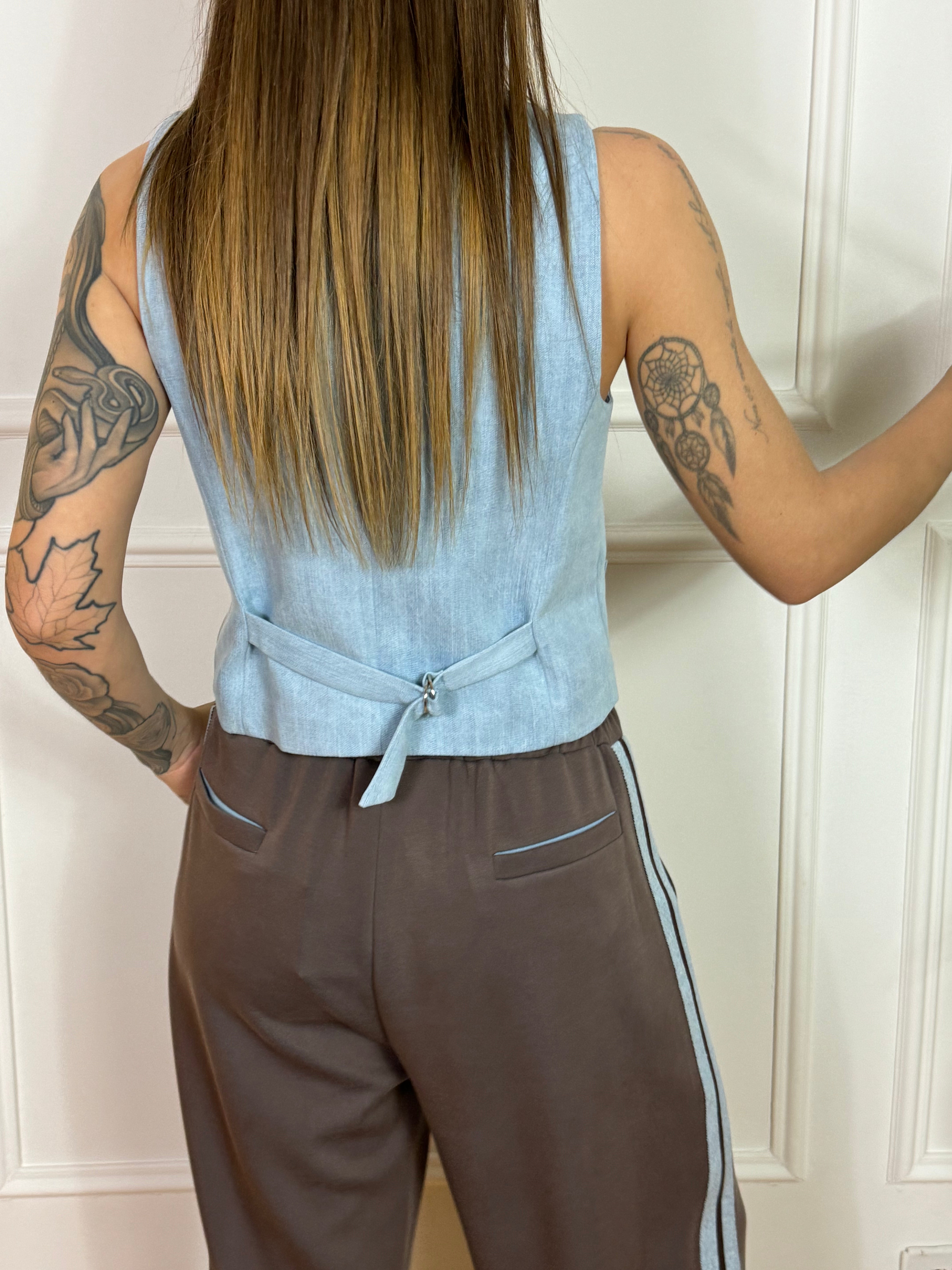 Gilet Tensione In AZZURRO