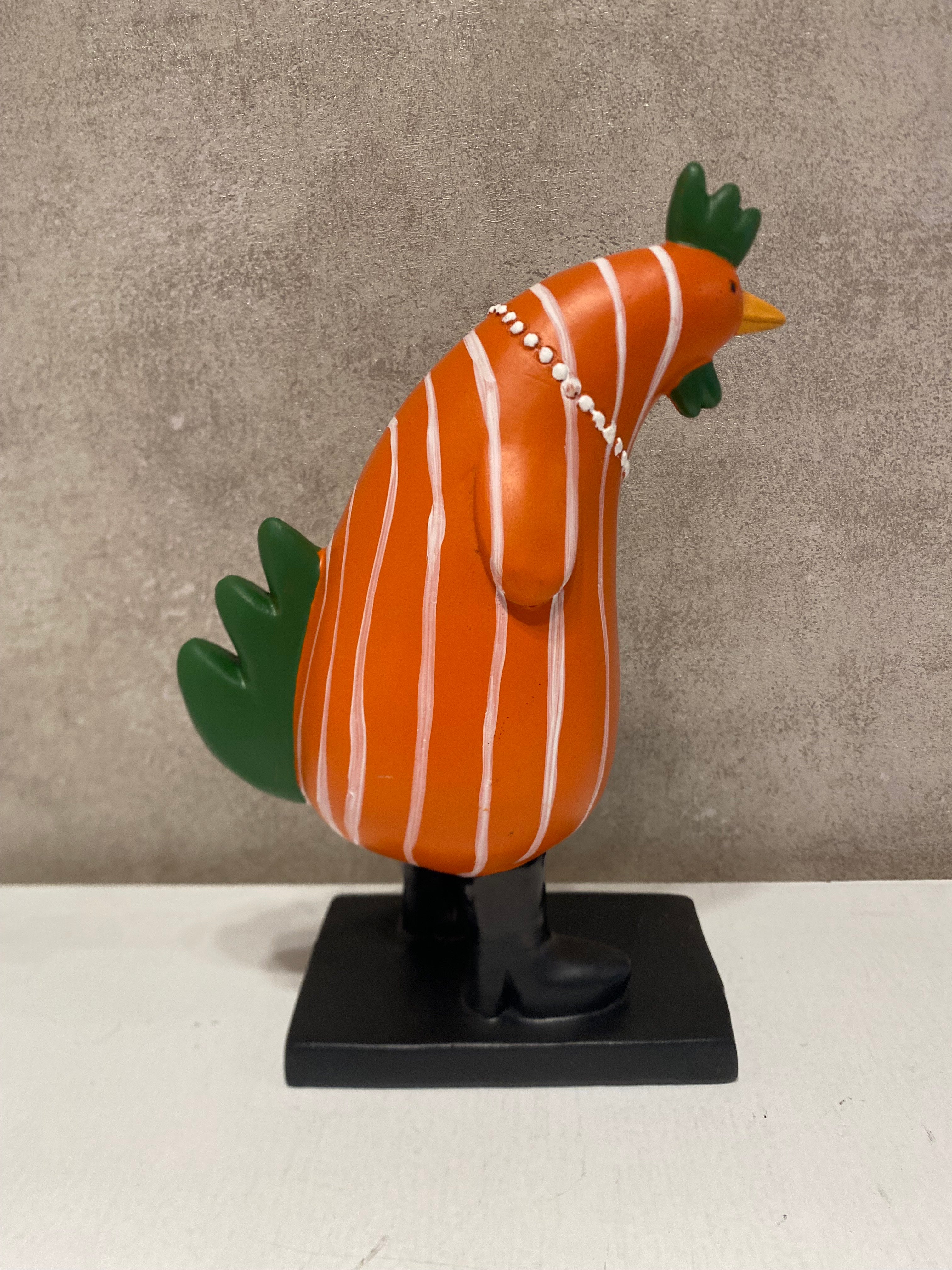 Gallina ORANGE decorazione