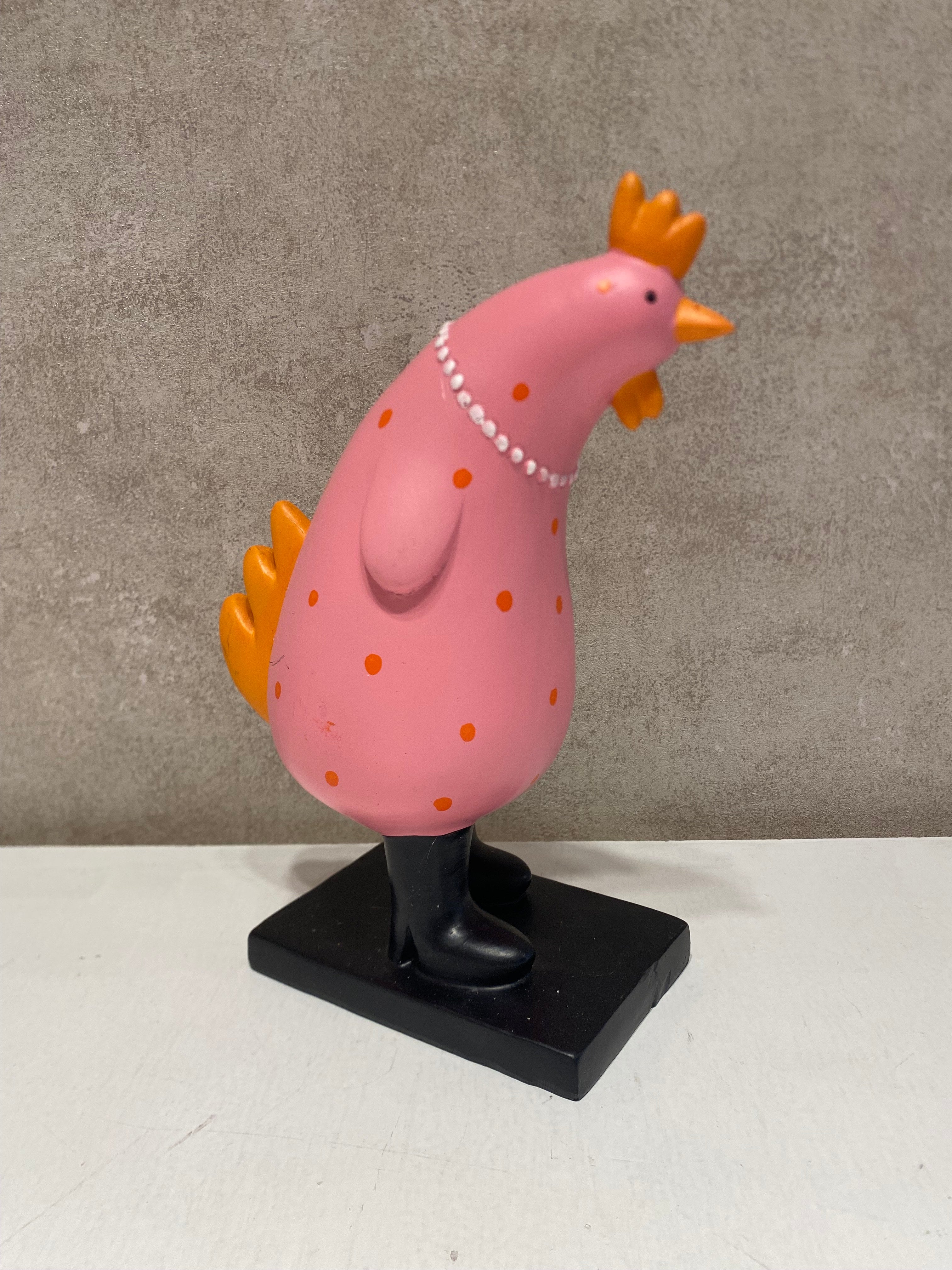 Gallina PINK decorazione