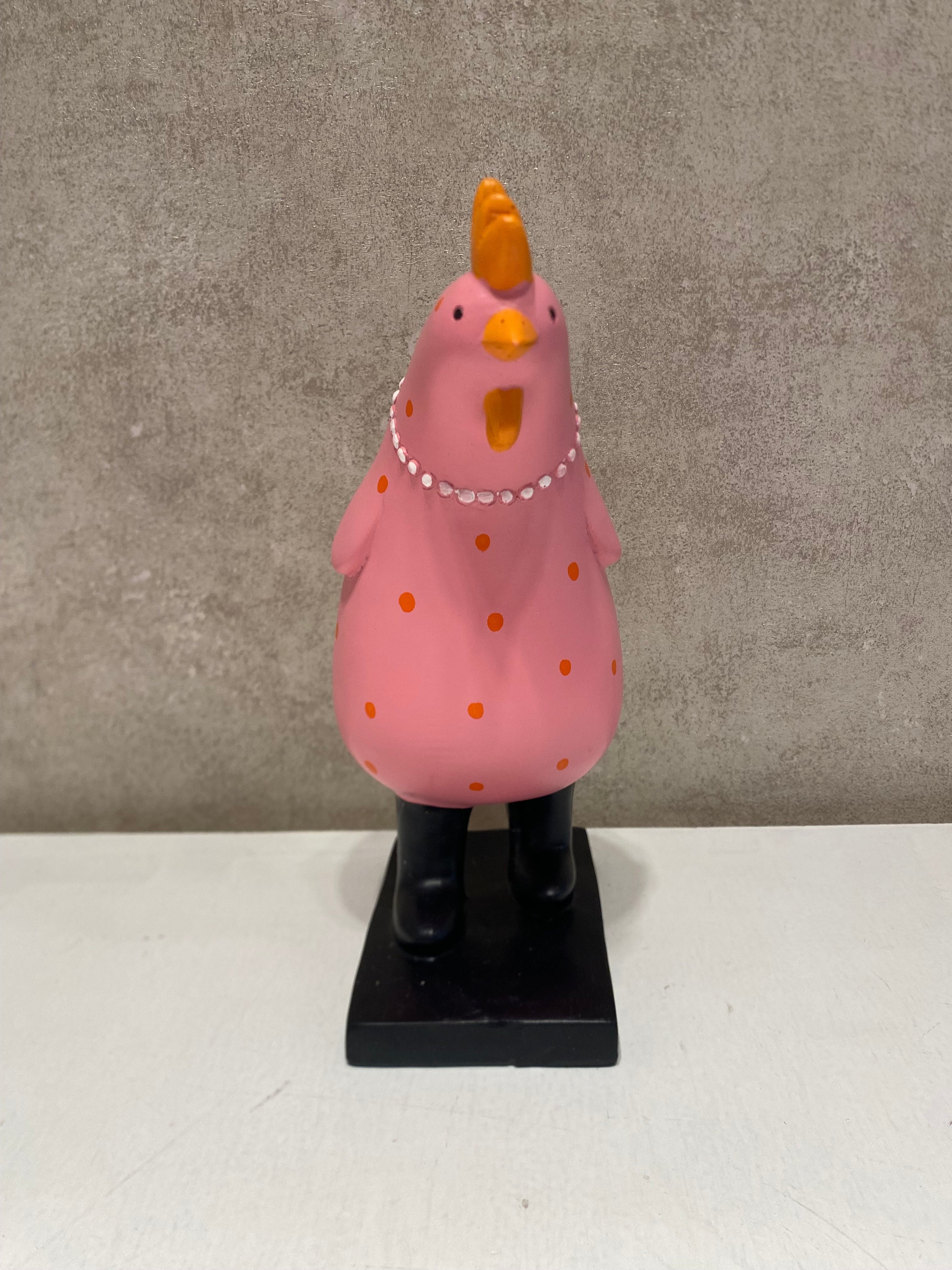 Gallina PINK decorazione