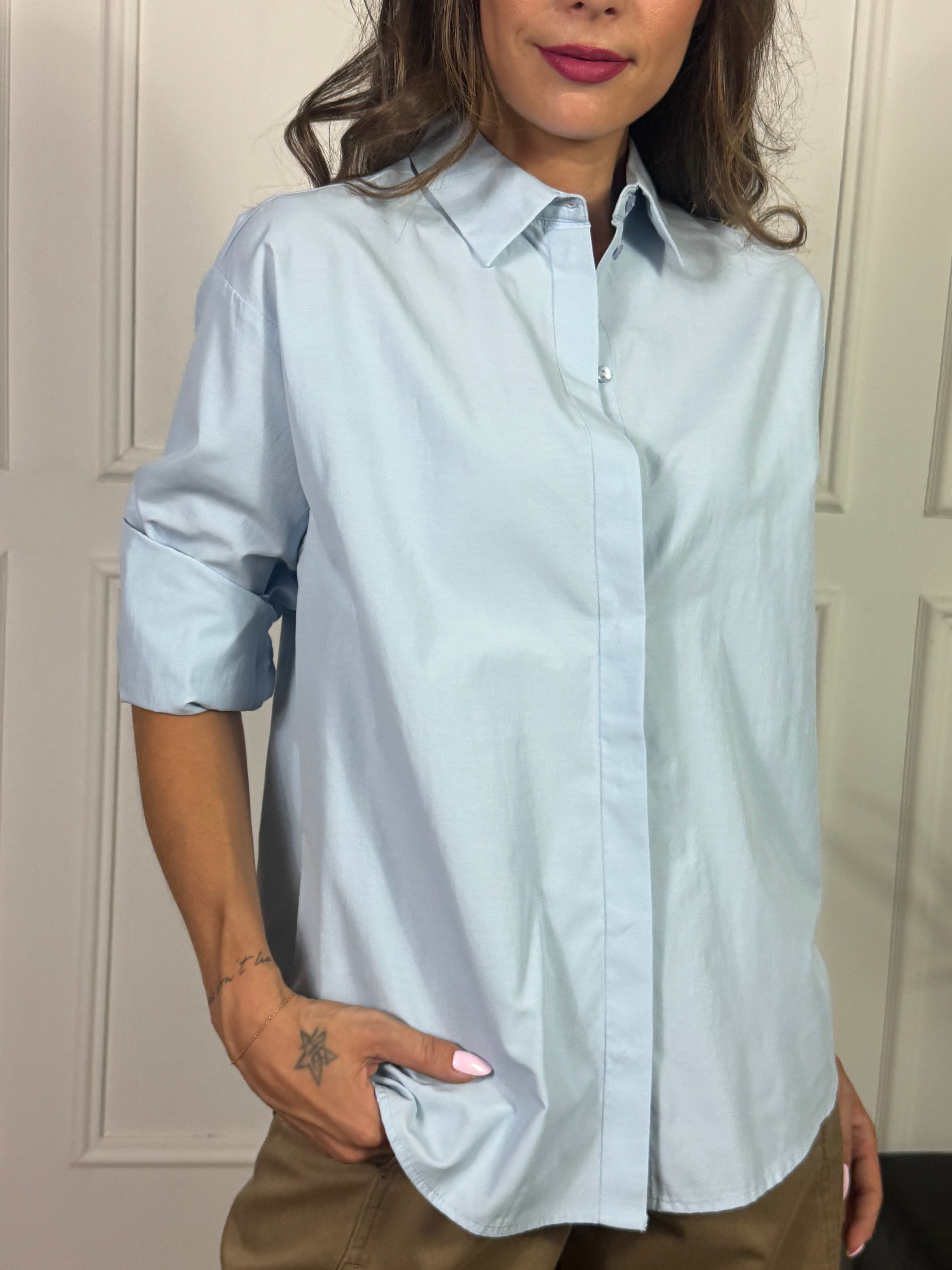 Camicia OVER JJXX - CARO POPLIN